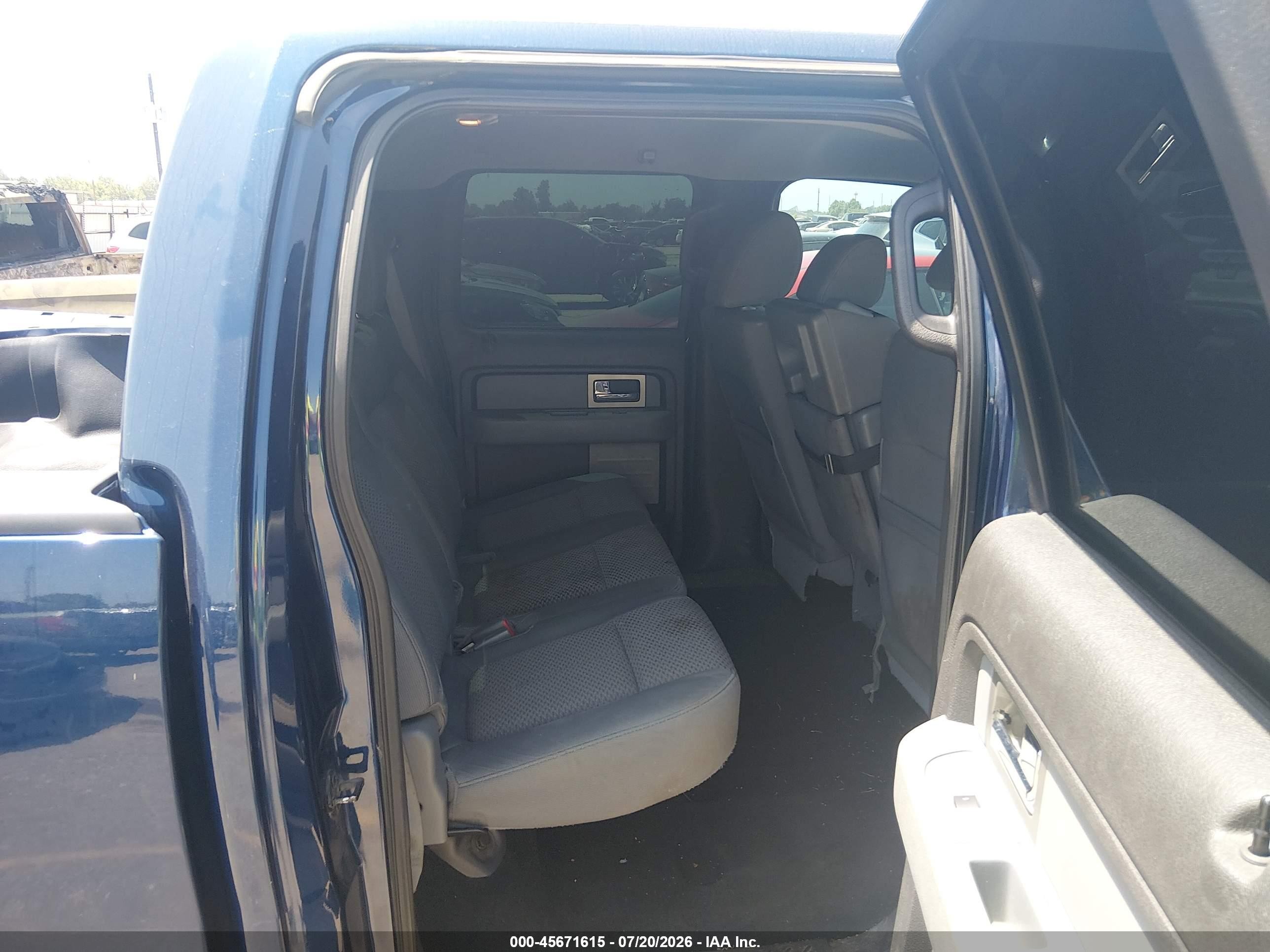 2011 Ford F-150 Xlt Blue vin: 1FTFW1CT1BFC34796