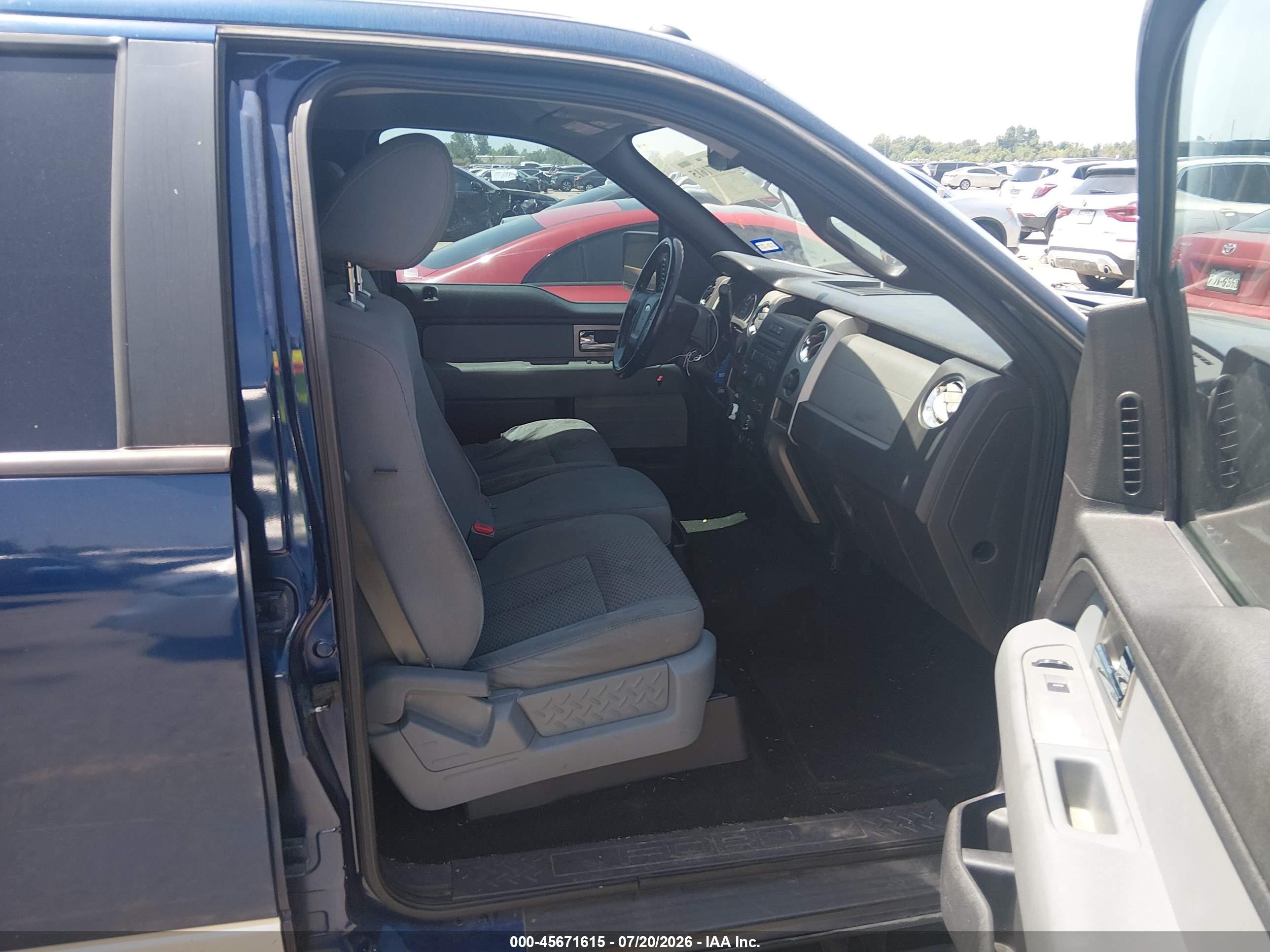 2011 Ford F-150 Xlt Blue vin: 1FTFW1CT1BFC34796