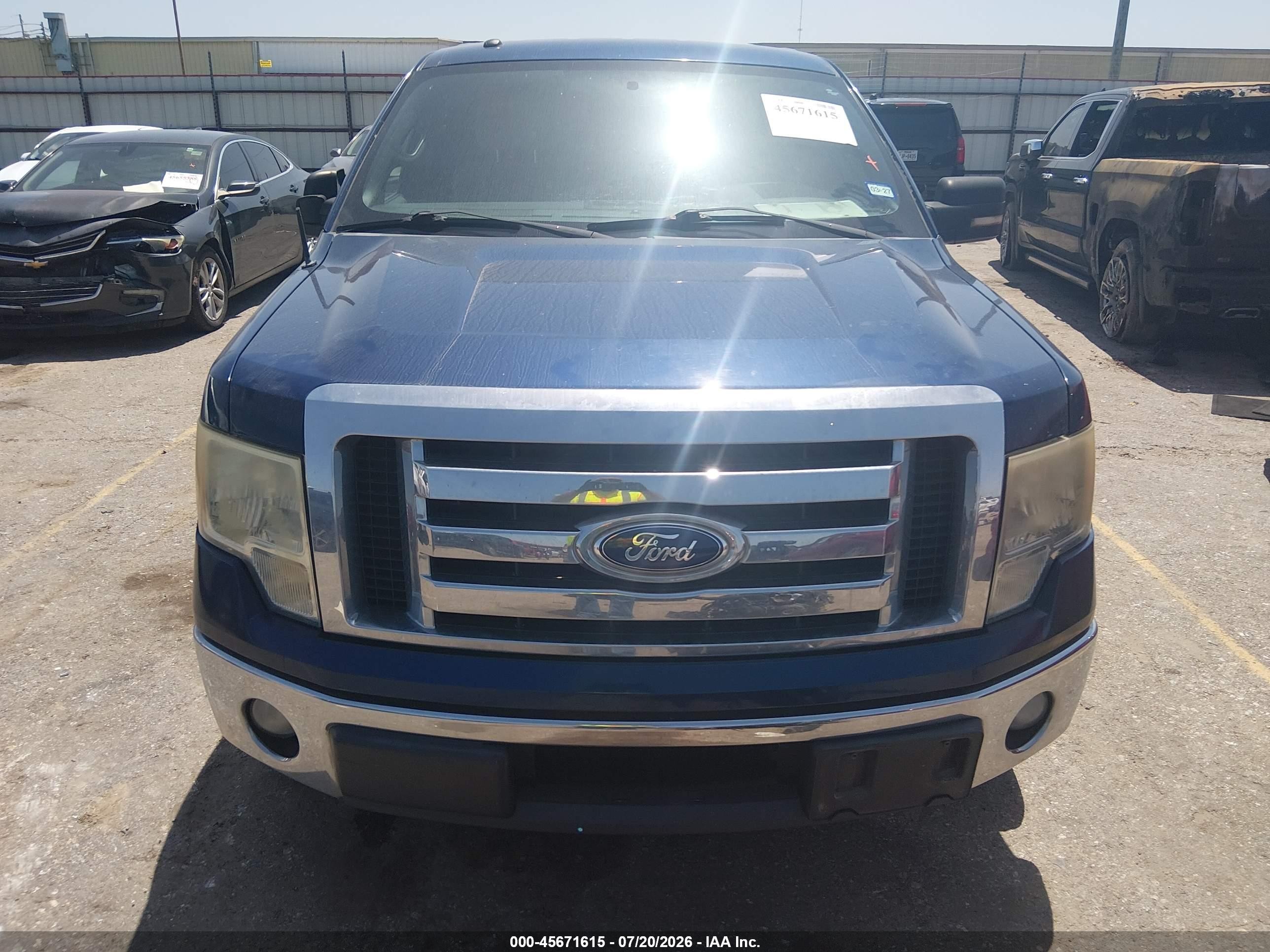 2011 Ford F-150 Xlt Blue vin: 1FTFW1CT1BFC34796