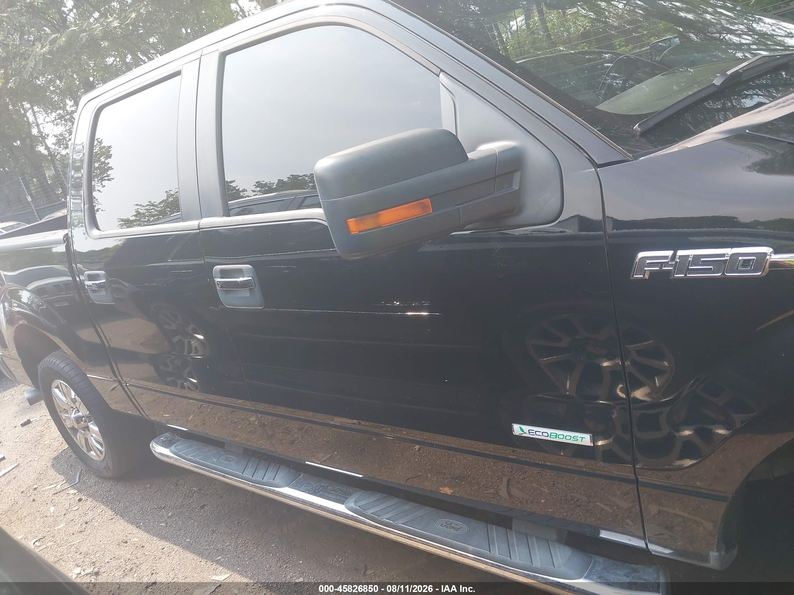 2011 Ford F-150 Xlt Black vin: 1FTFW1CT1BFD09979