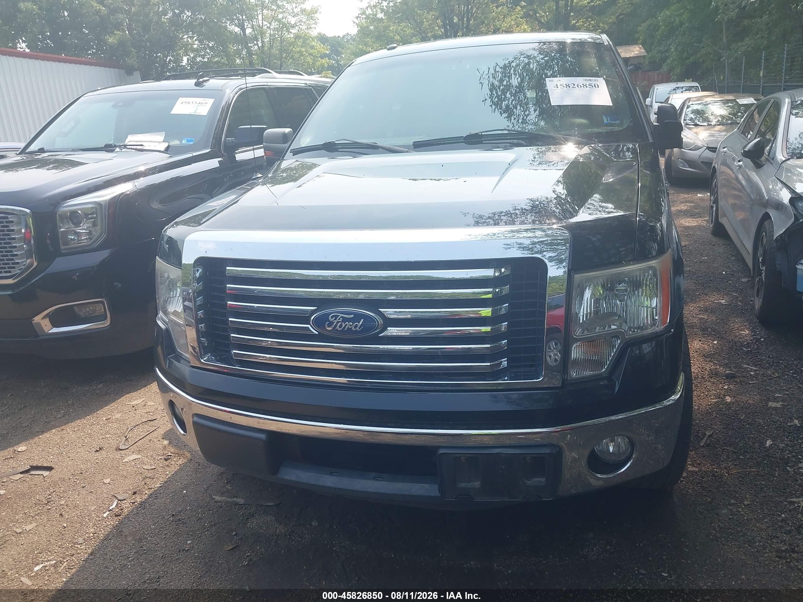 2011 Ford F-150 Xlt Black vin: 1FTFW1CT1BFD09979
