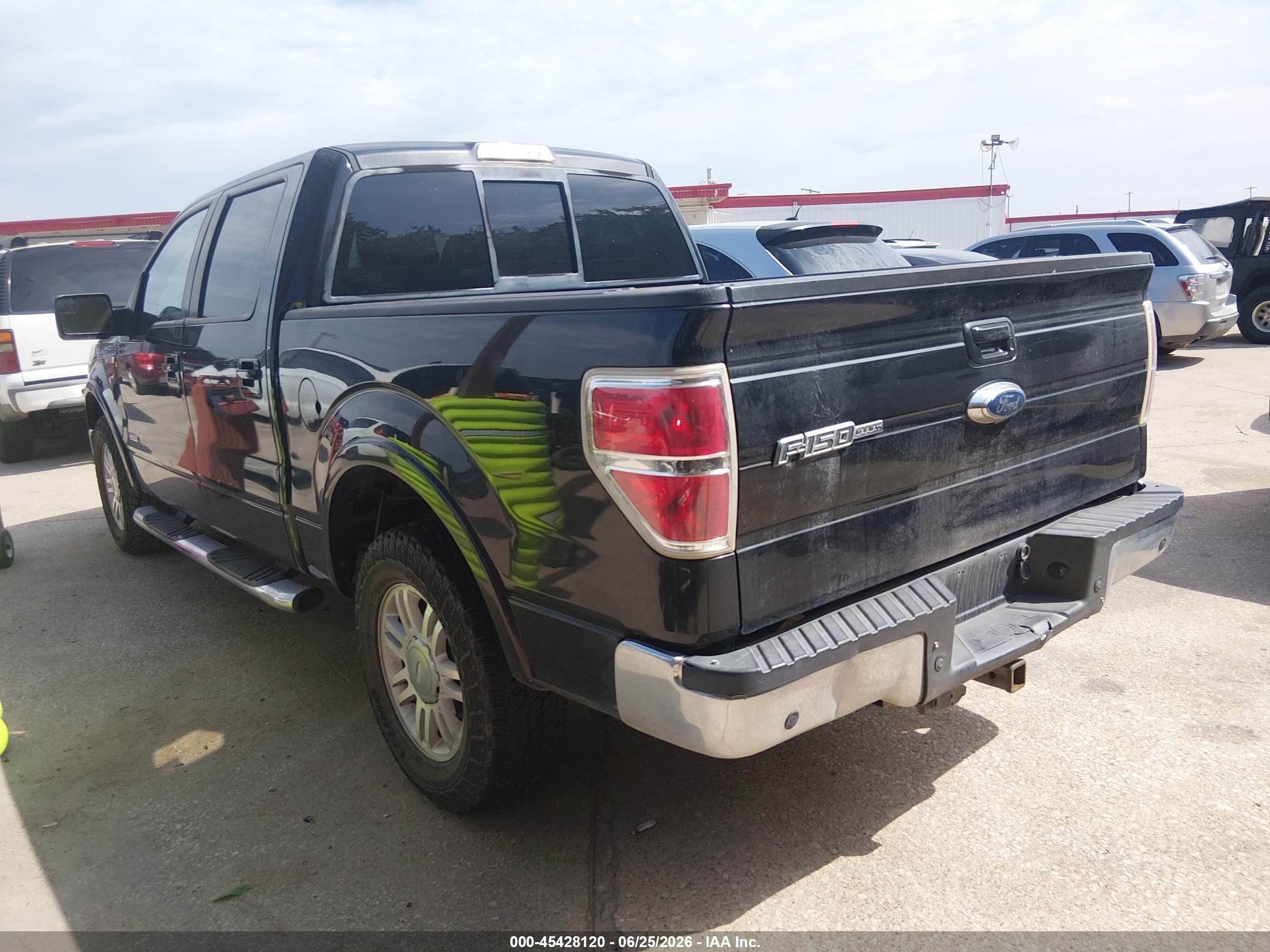 2012 Ford F-150 Fx2/king Ranch/lariat/platinum/xl/xlt Black vin: 1FTFW1CT1CFB86573