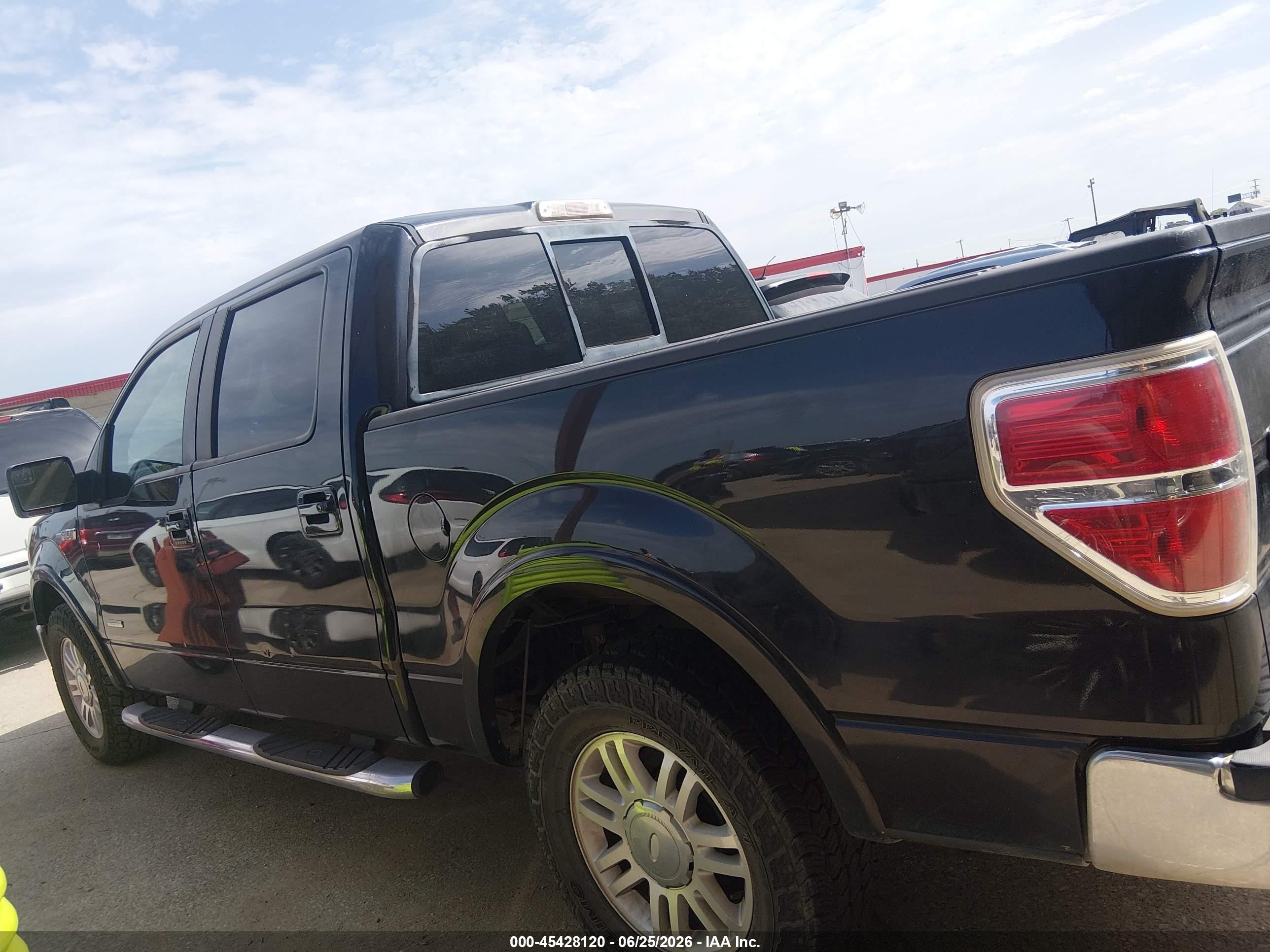 2012 Ford F-150 Fx2/king Ranch/lariat/platinum/xl/xlt Black vin: 1FTFW1CT1CFB86573