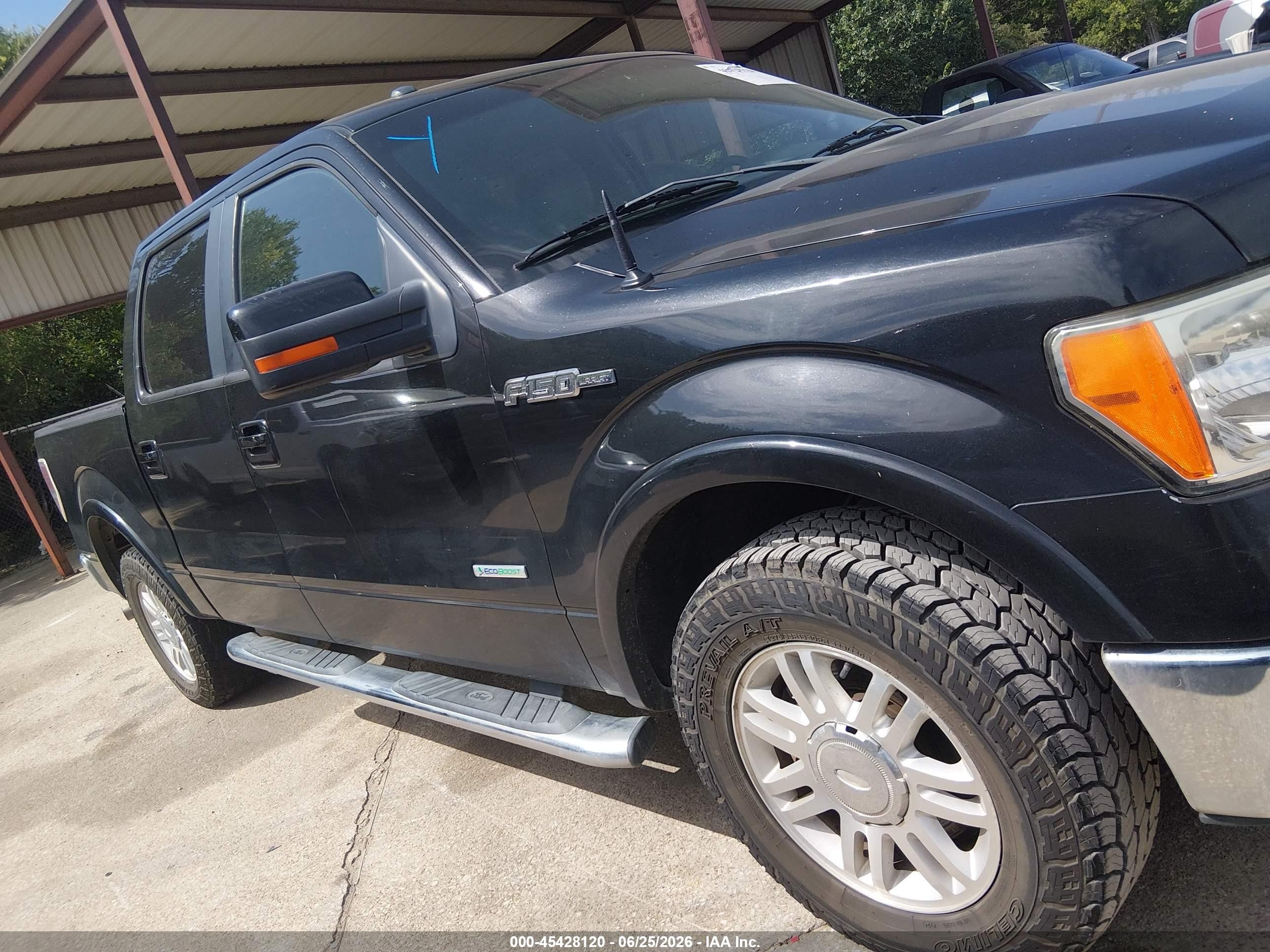 2012 Ford F-150 Fx2/king Ranch/lariat/platinum/xl/xlt Black vin: 1FTFW1CT1CFB86573