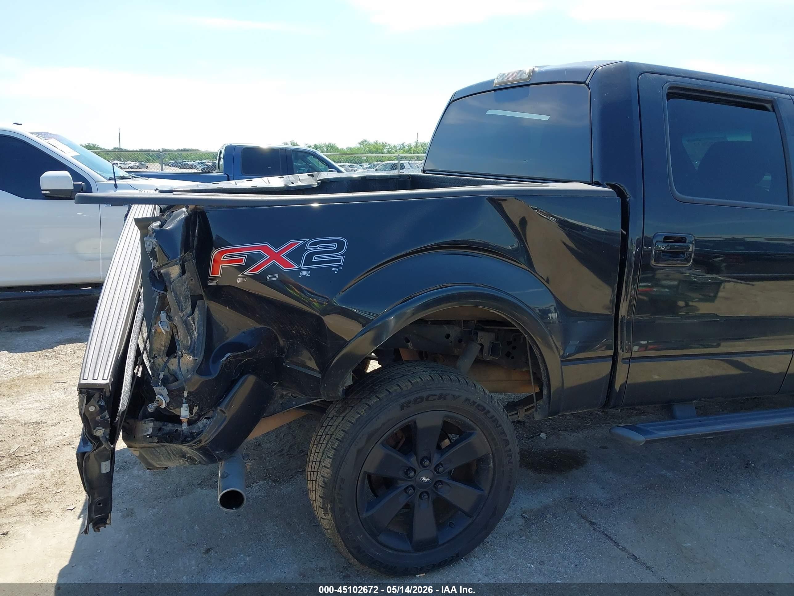 2012 Ford F-150 Fx2 Черный vin: 1FTFW1CT1CFC76225