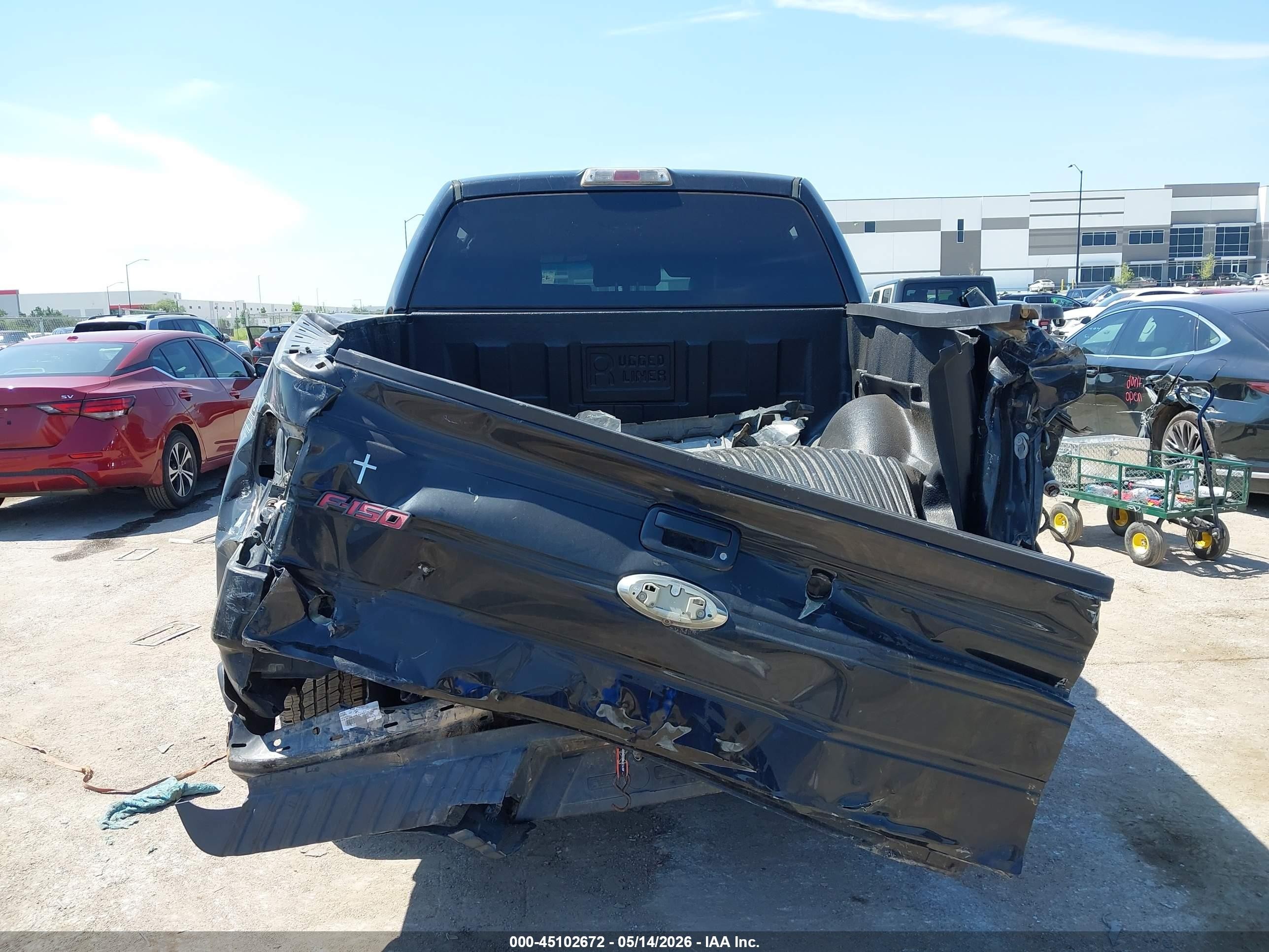 2012 Ford F-150 Fx2 Черный vin: 1FTFW1CT1CFC76225