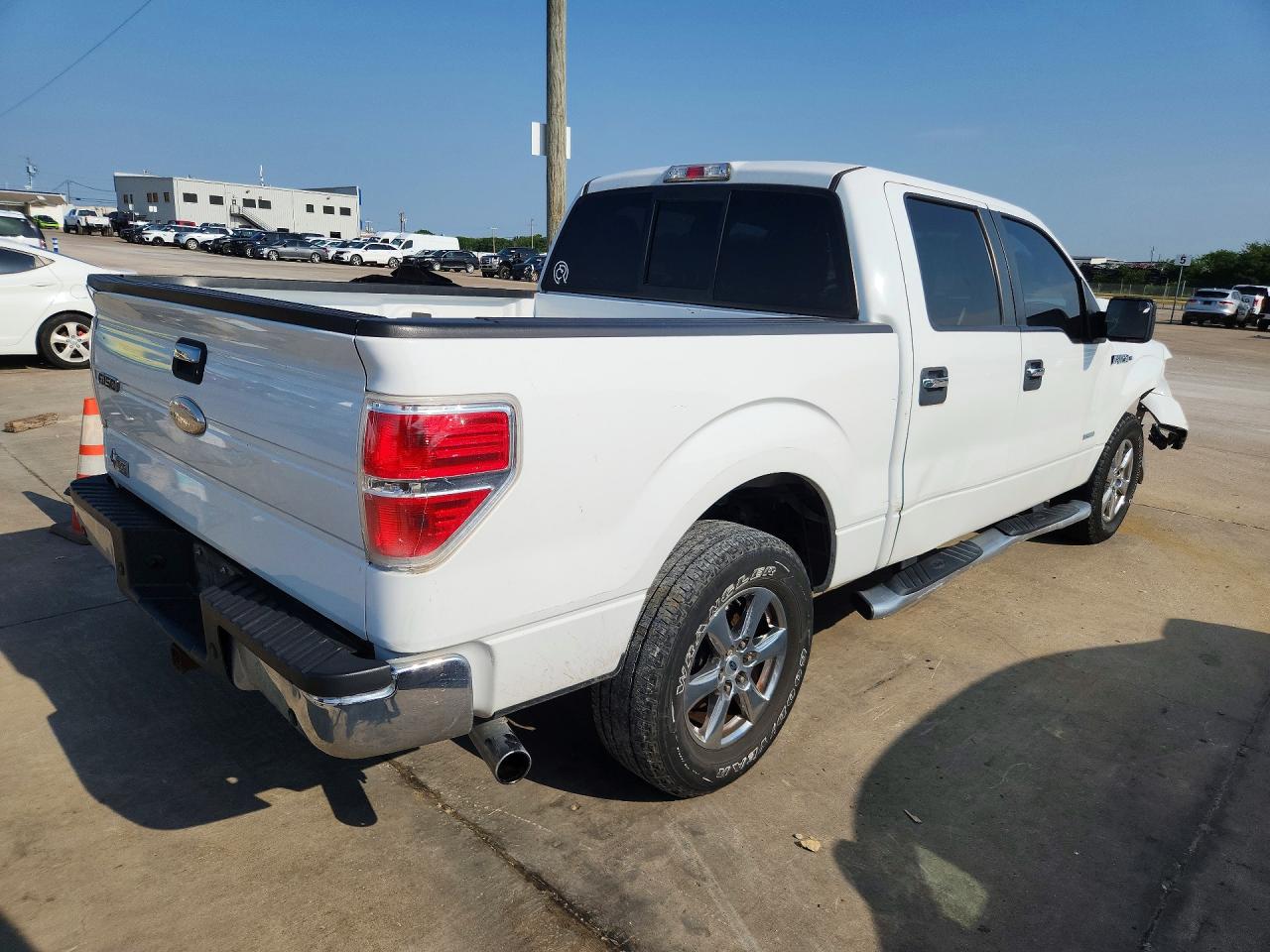2012 Ford F150 Supercrew White vin: 1FTFW1CT1CKD77496