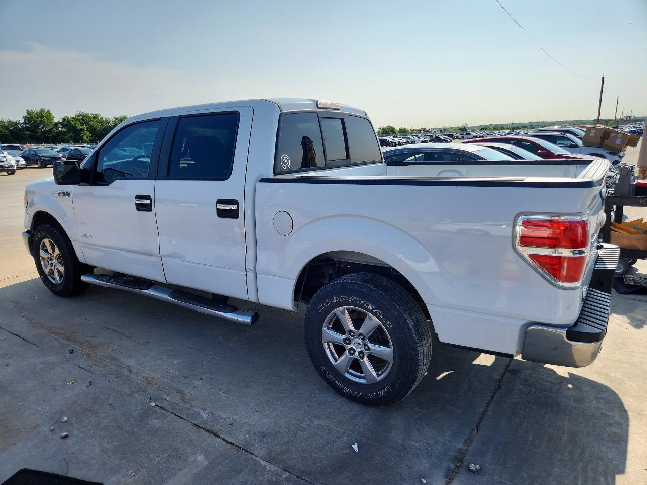 2012 Ford F150 Supercrew White vin: 1FTFW1CT1CKD77496