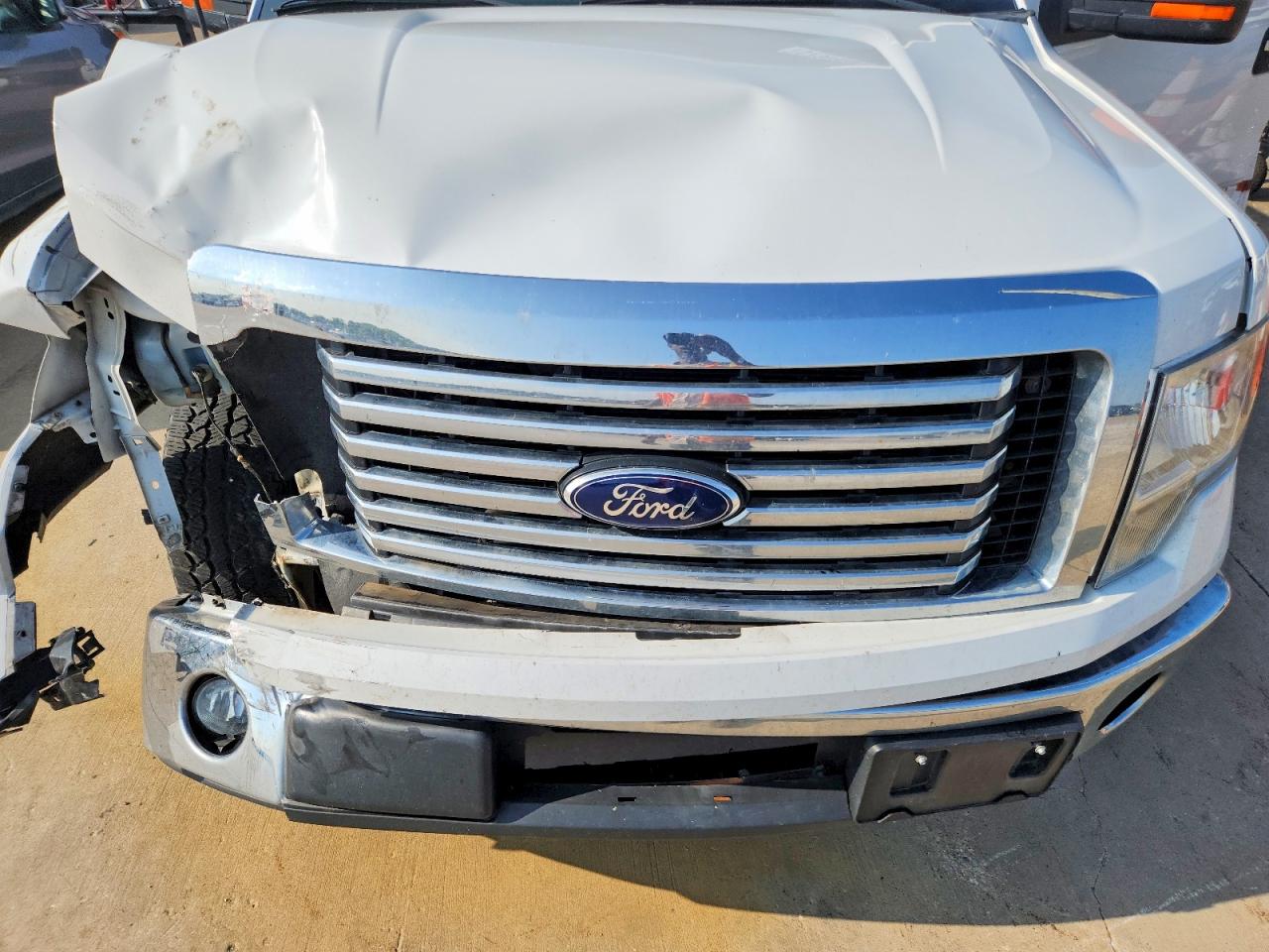 2012 Ford F150 Supercrew White vin: 1FTFW1CT1CKD77496