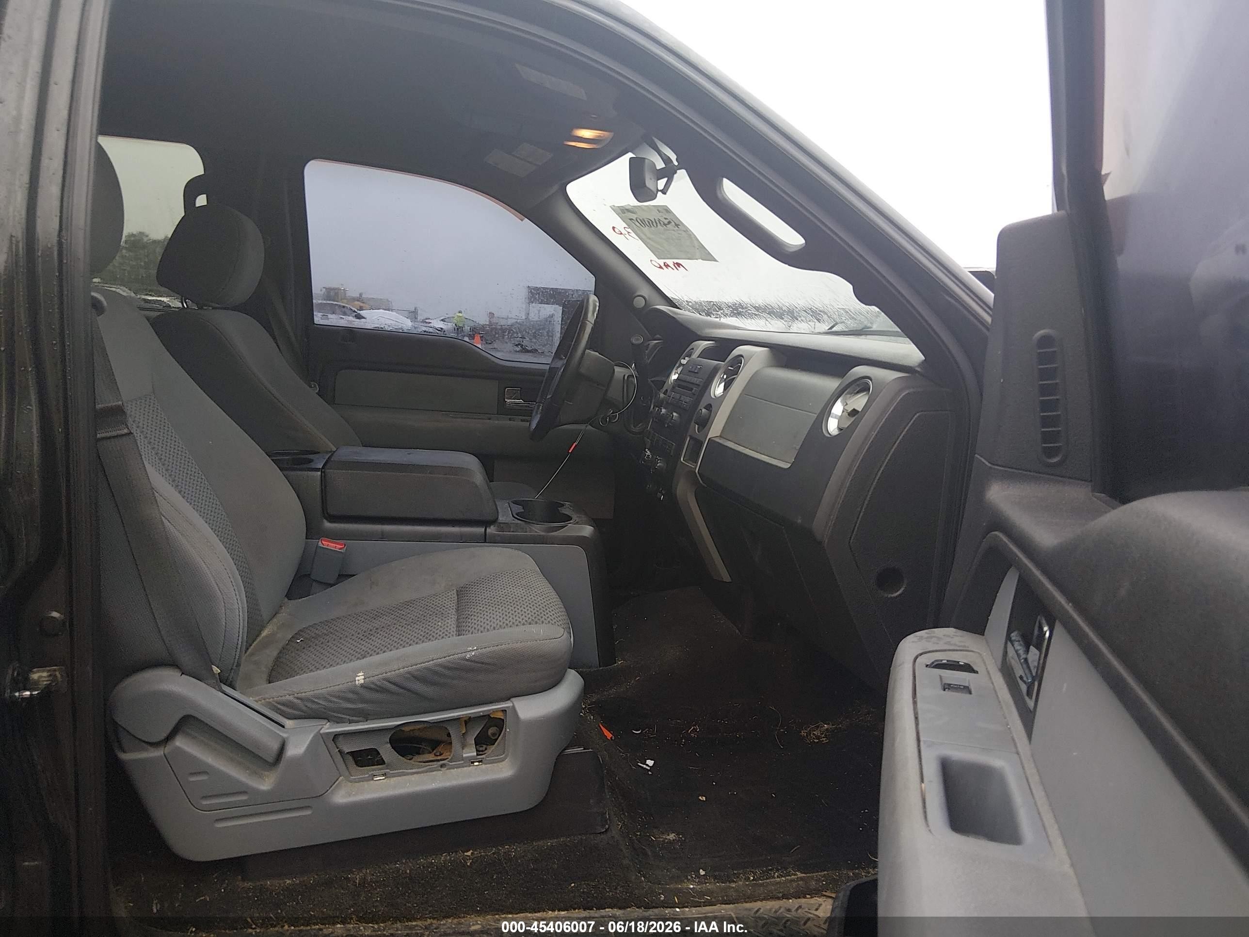 2012 Ford F-150 Xlt Black vin: 1FTFW1CT1CKE29693