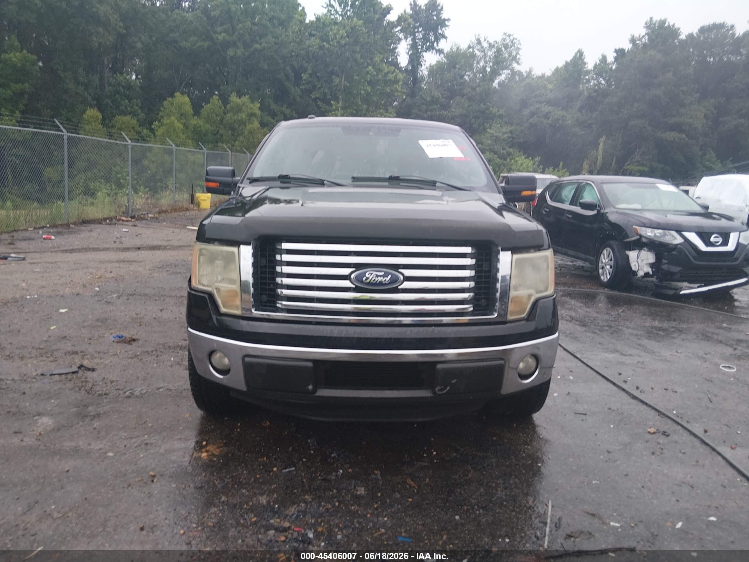 2012 Ford F-150 Xlt Black vin: 1FTFW1CT1CKE29693