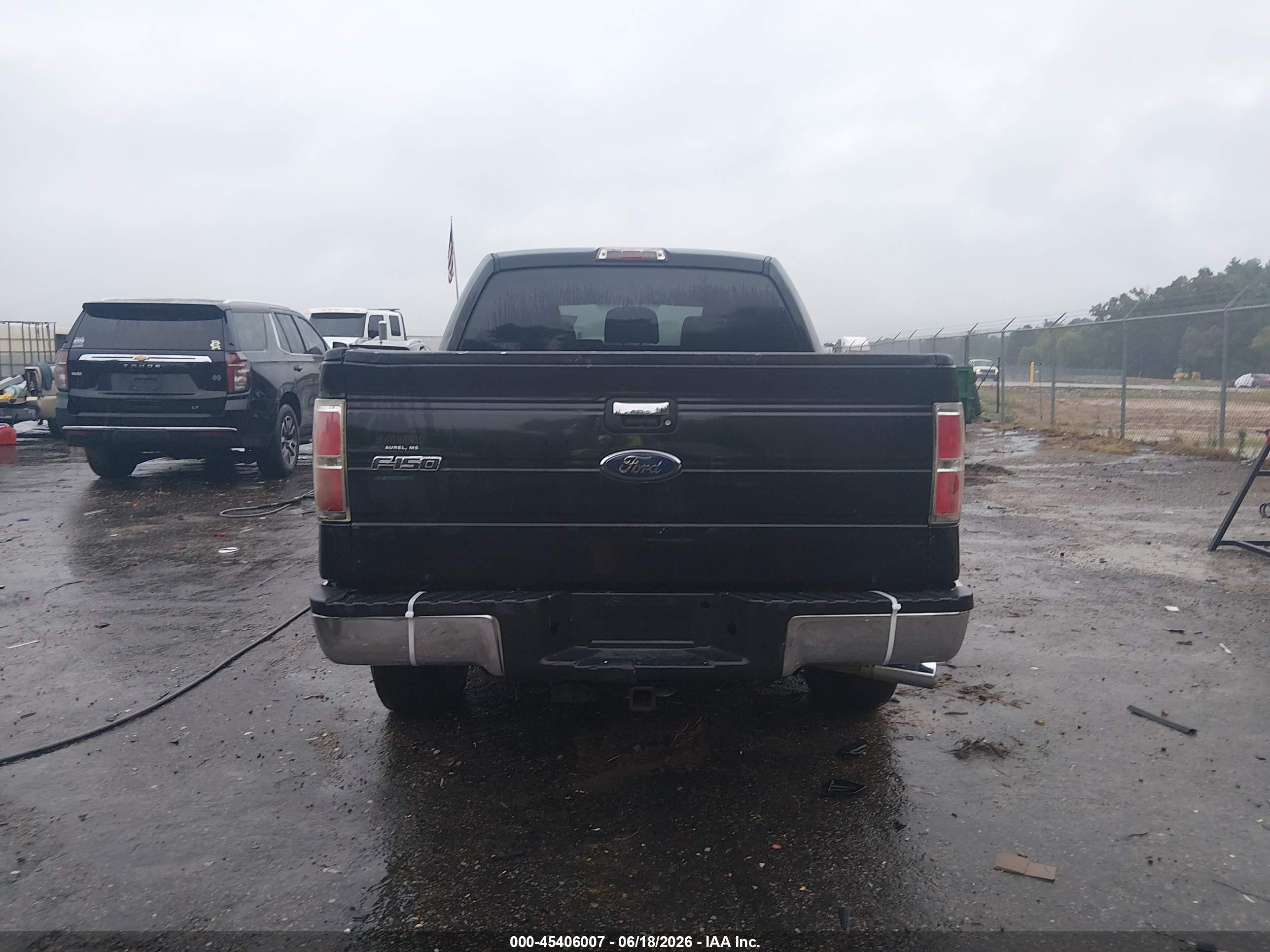 2012 Ford F-150 Xlt Black vin: 1FTFW1CT1CKE29693