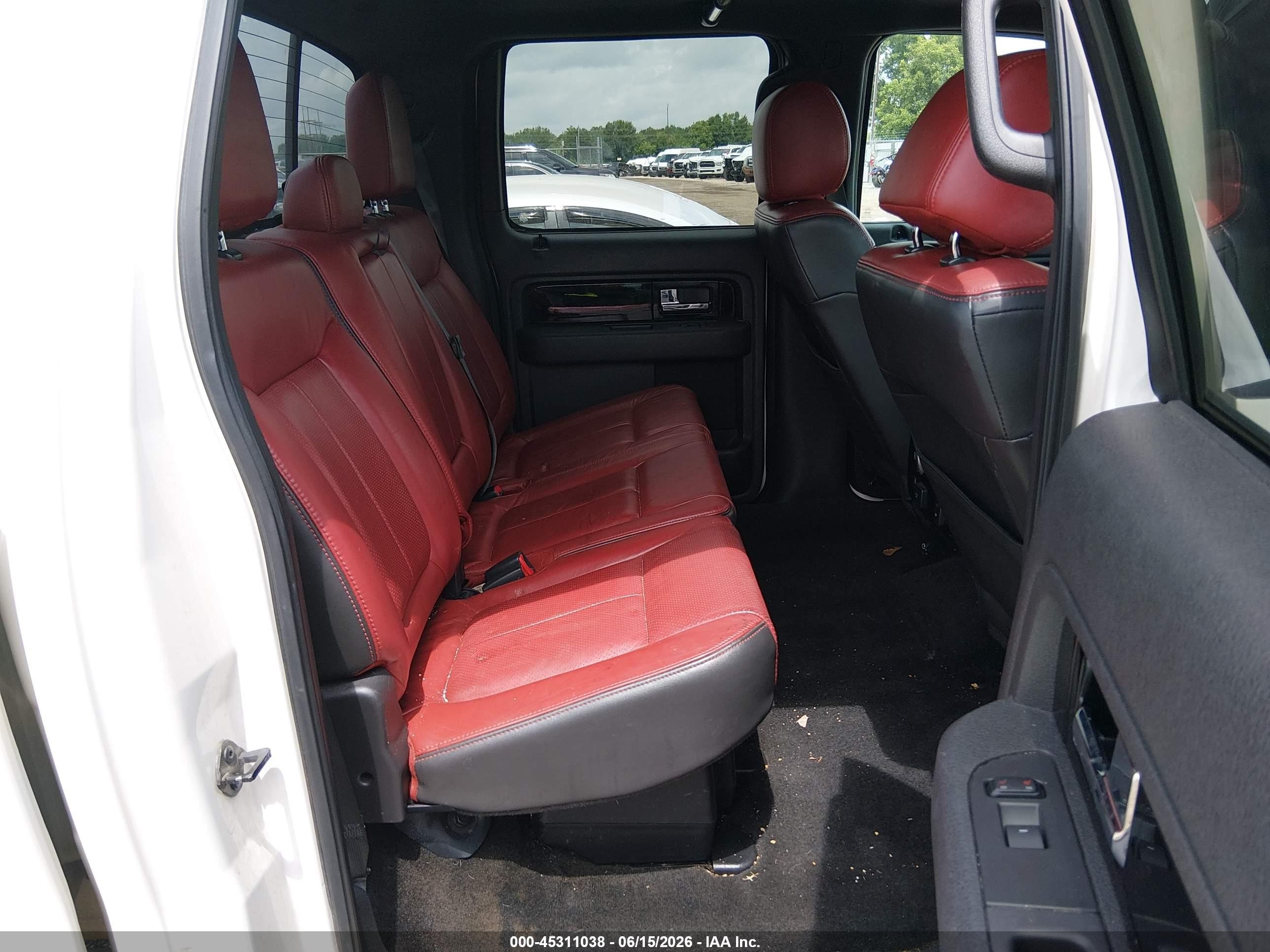 2013 Ford F-150 Limited Белый vin: 1FTFW1CT1DFA01875