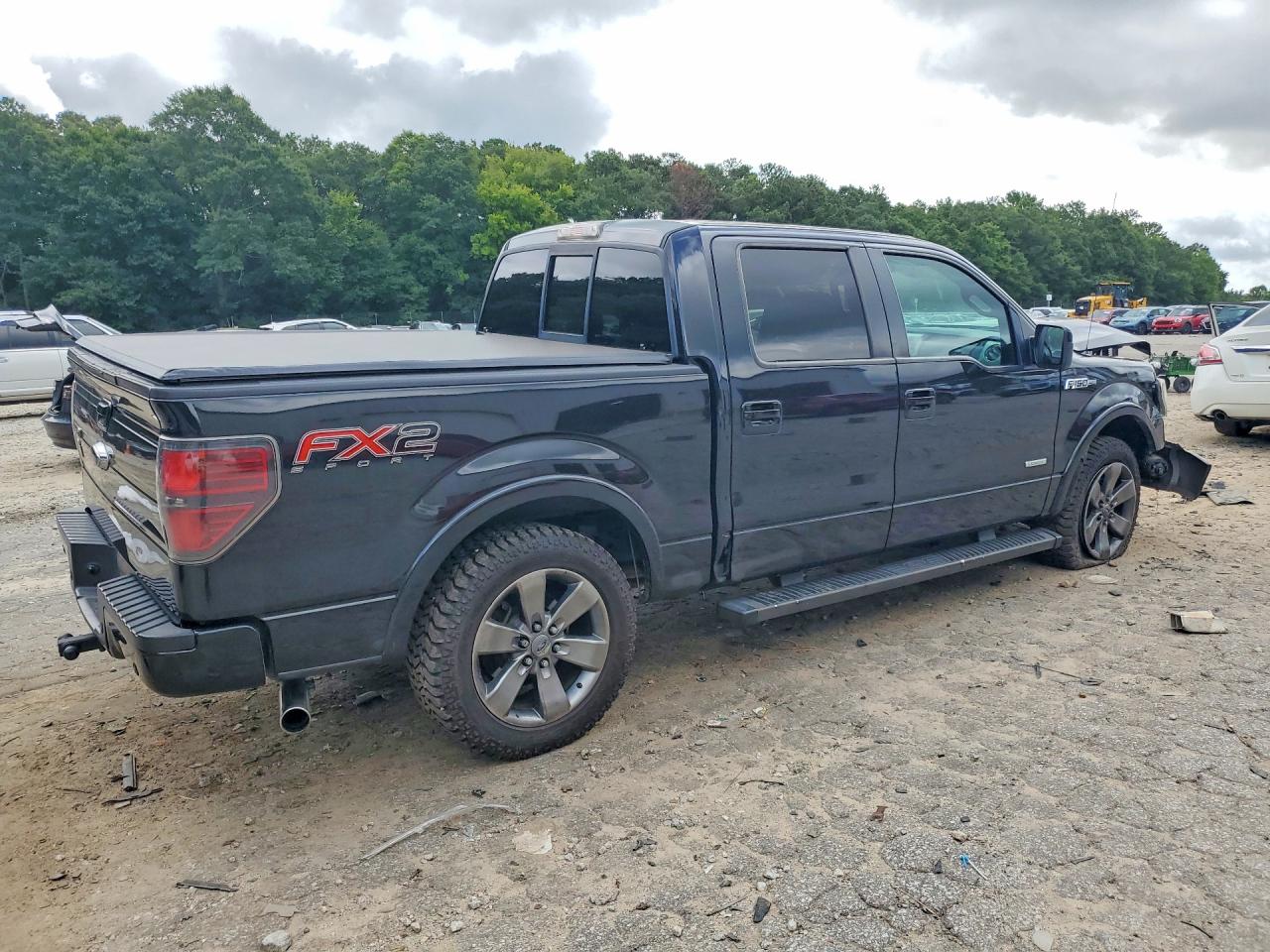 2013 Ford F150 Supercrew Black vin: 1FTFW1CT1DFC16639