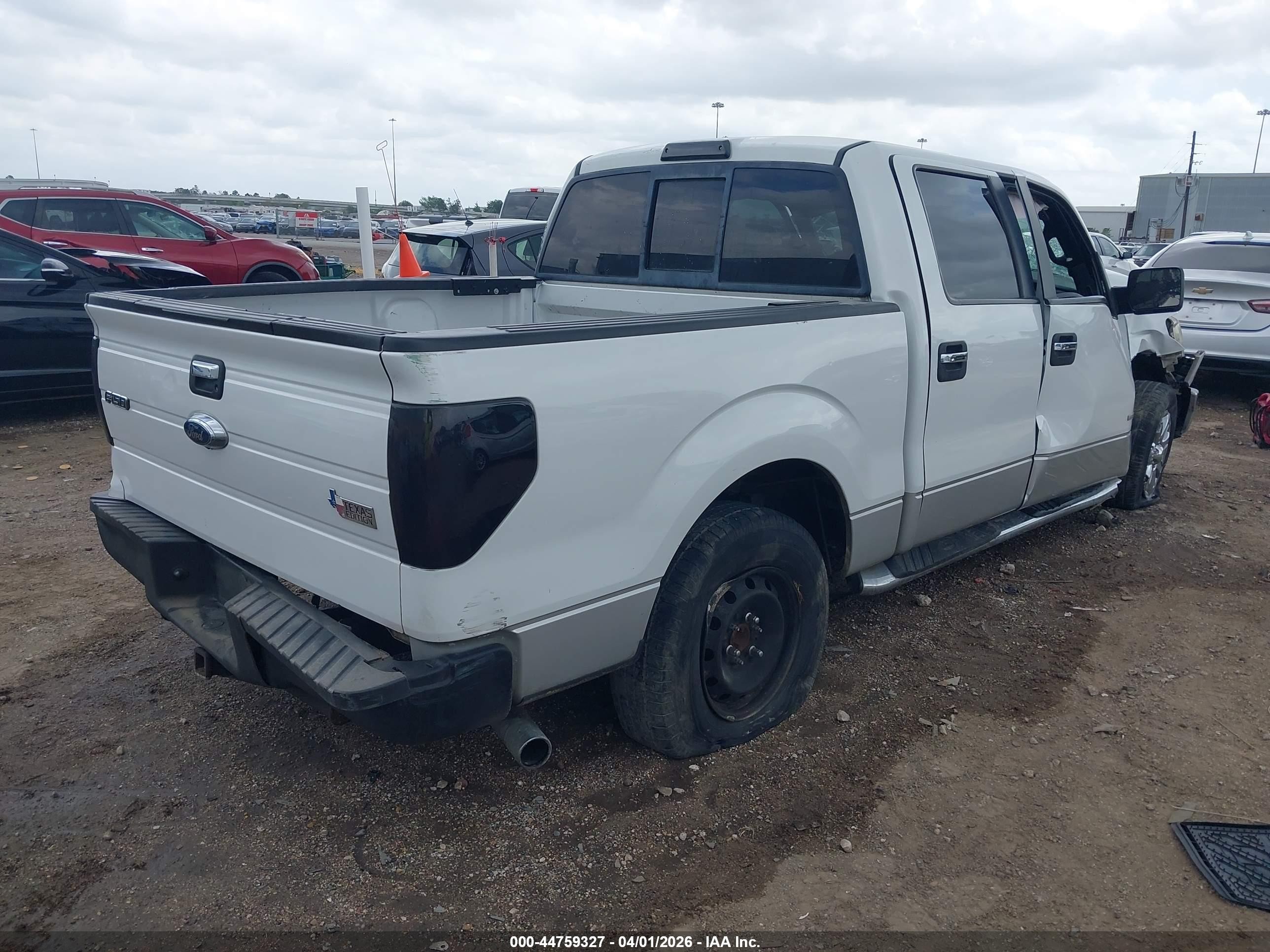 2013 Ford F-150 Xlt White vin: 1FTFW1CT1DKD79833