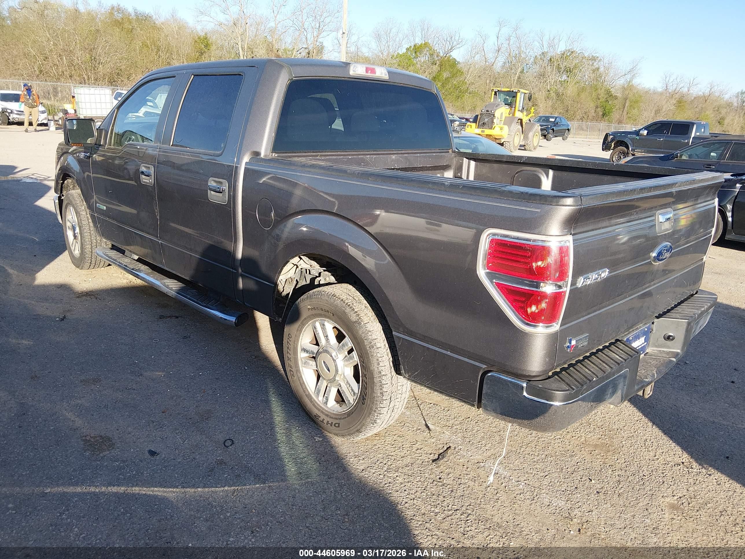 2013 Ford F-150 Fx2/king Ranch/lariat/limited/platinum/xl/xlt Gray vin: 1FTFW1CT1DKE55714