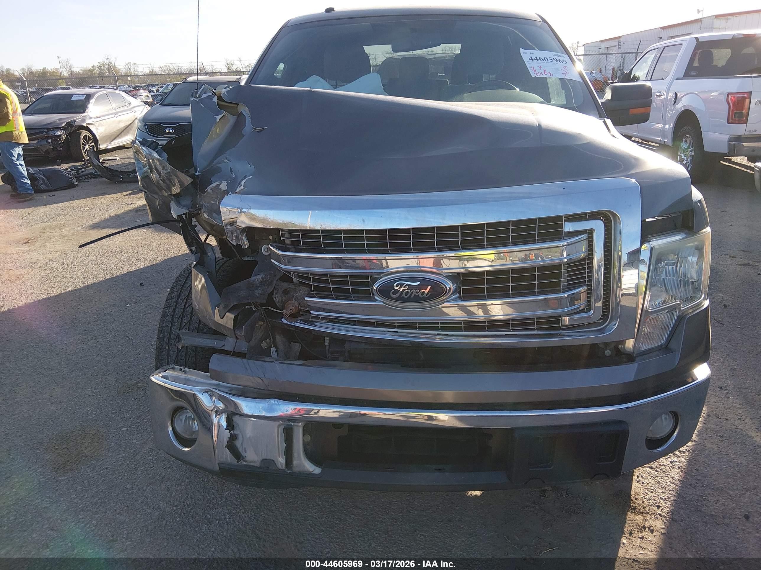 2013 Ford F-150 Fx2/king Ranch/lariat/limited/platinum/xl/xlt Gray vin: 1FTFW1CT1DKE55714