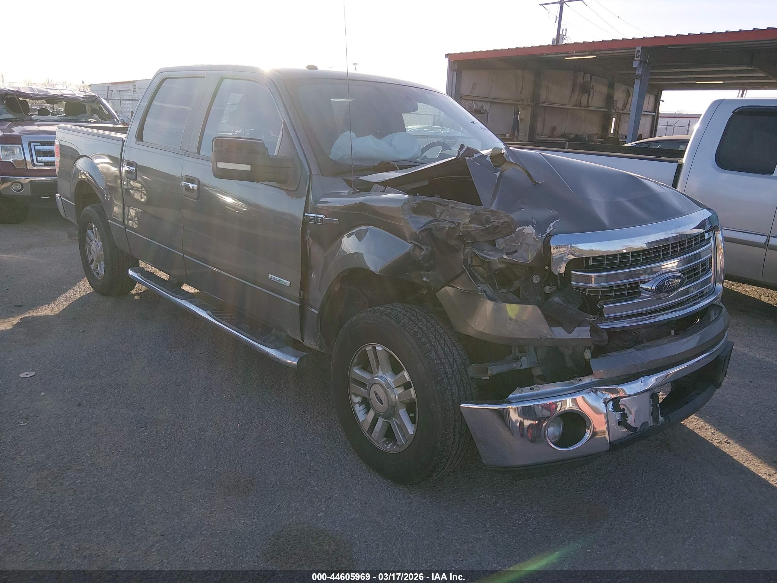 2013 Ford F-150 Fx2/king Ranch/lariat/limited/platinum/xl/xlt Gray vin: 1FTFW1CT1DKE55714