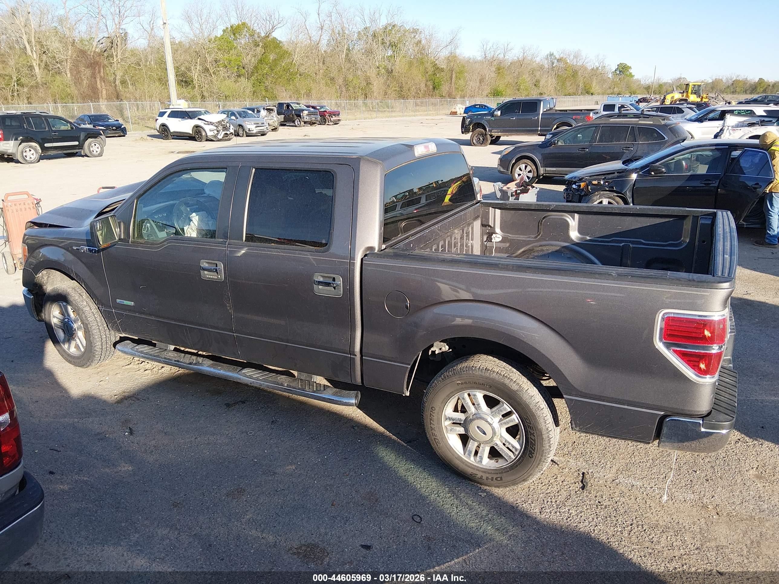 2013 Ford F-150 Fx2/king Ranch/lariat/limited/platinum/xl/xlt Gray vin: 1FTFW1CT1DKE55714