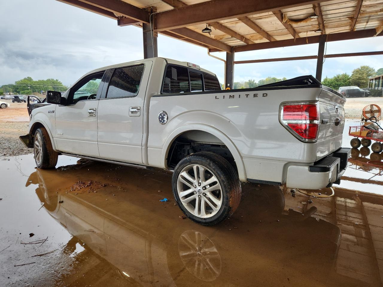 2014 Ford F150 Supercrew White vin: 1FTFW1CT1EFA24560