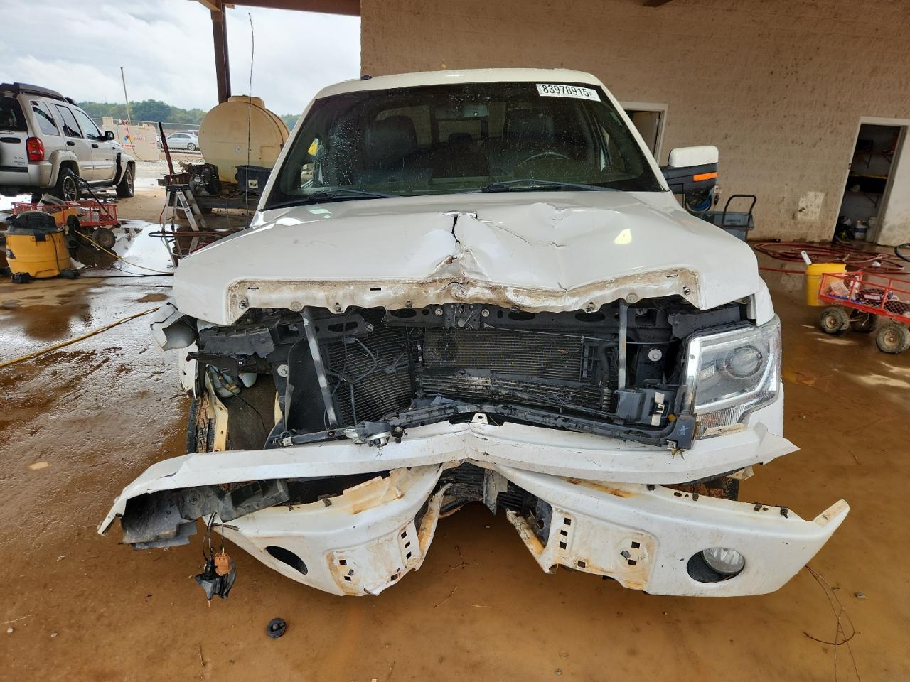 2014 Ford F150 Supercrew White vin: 1FTFW1CT1EFA24560