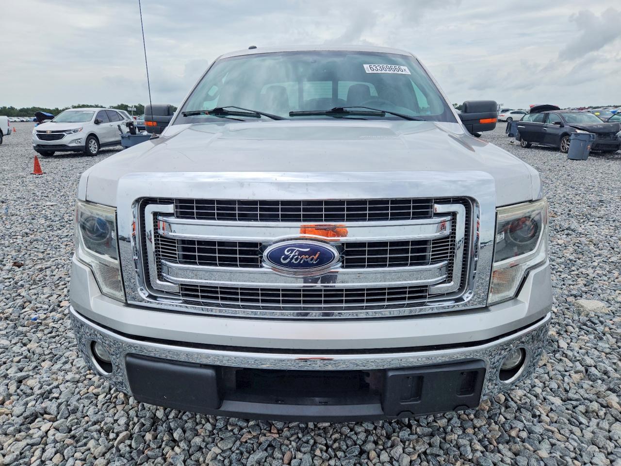 2014 Ford F150 Supercrew Silver vin: 1FTFW1CT1EKD39740