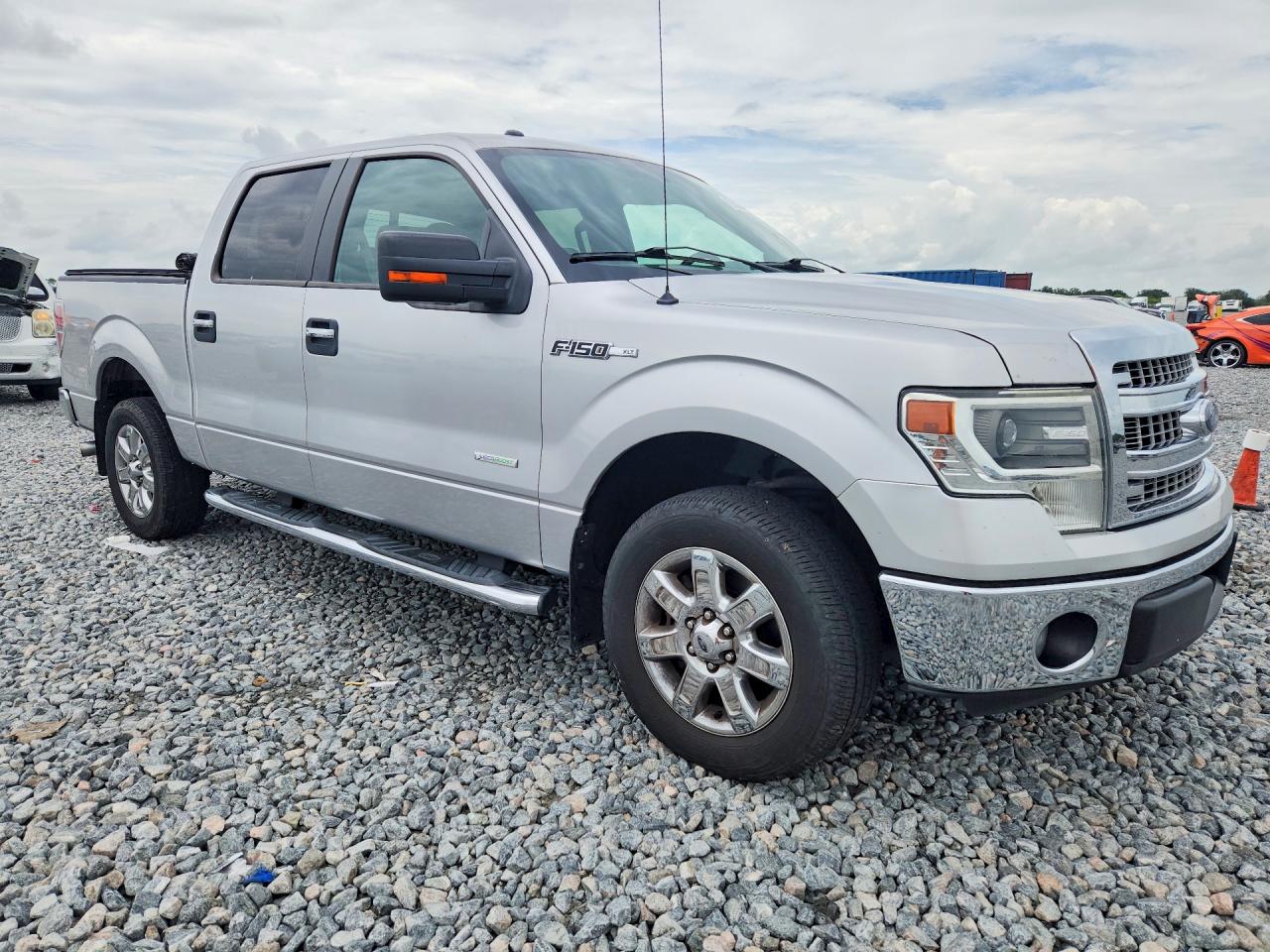 2014 Ford F150 Supercrew Silver vin: 1FTFW1CT1EKD39740