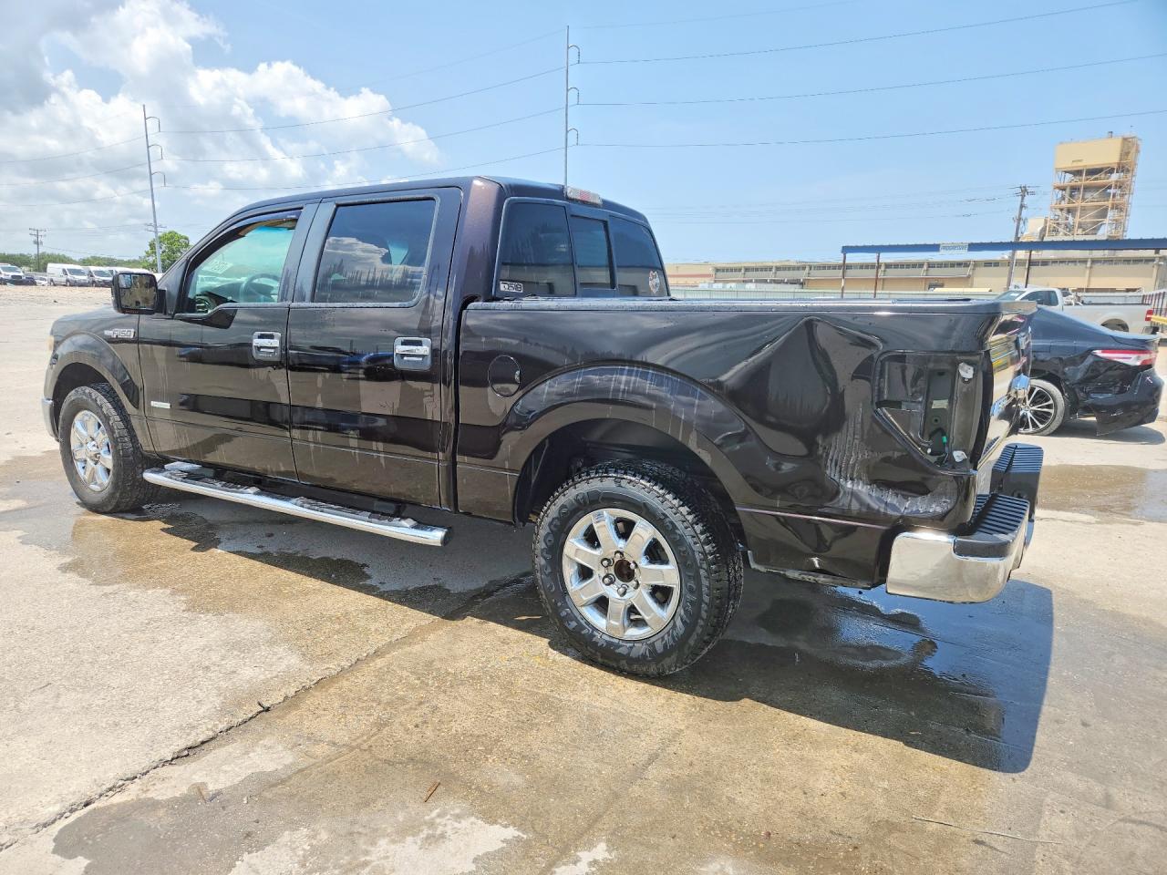 2014 Ford F150 Supercrew Black vin: 1FTFW1CT1EKD56795