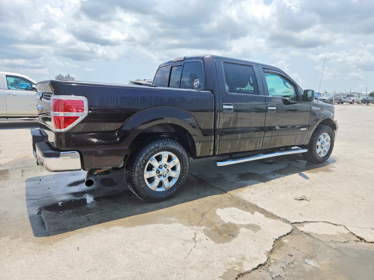 2014 Ford F150 Supercrew Black vin: 1FTFW1CT1EKD56795