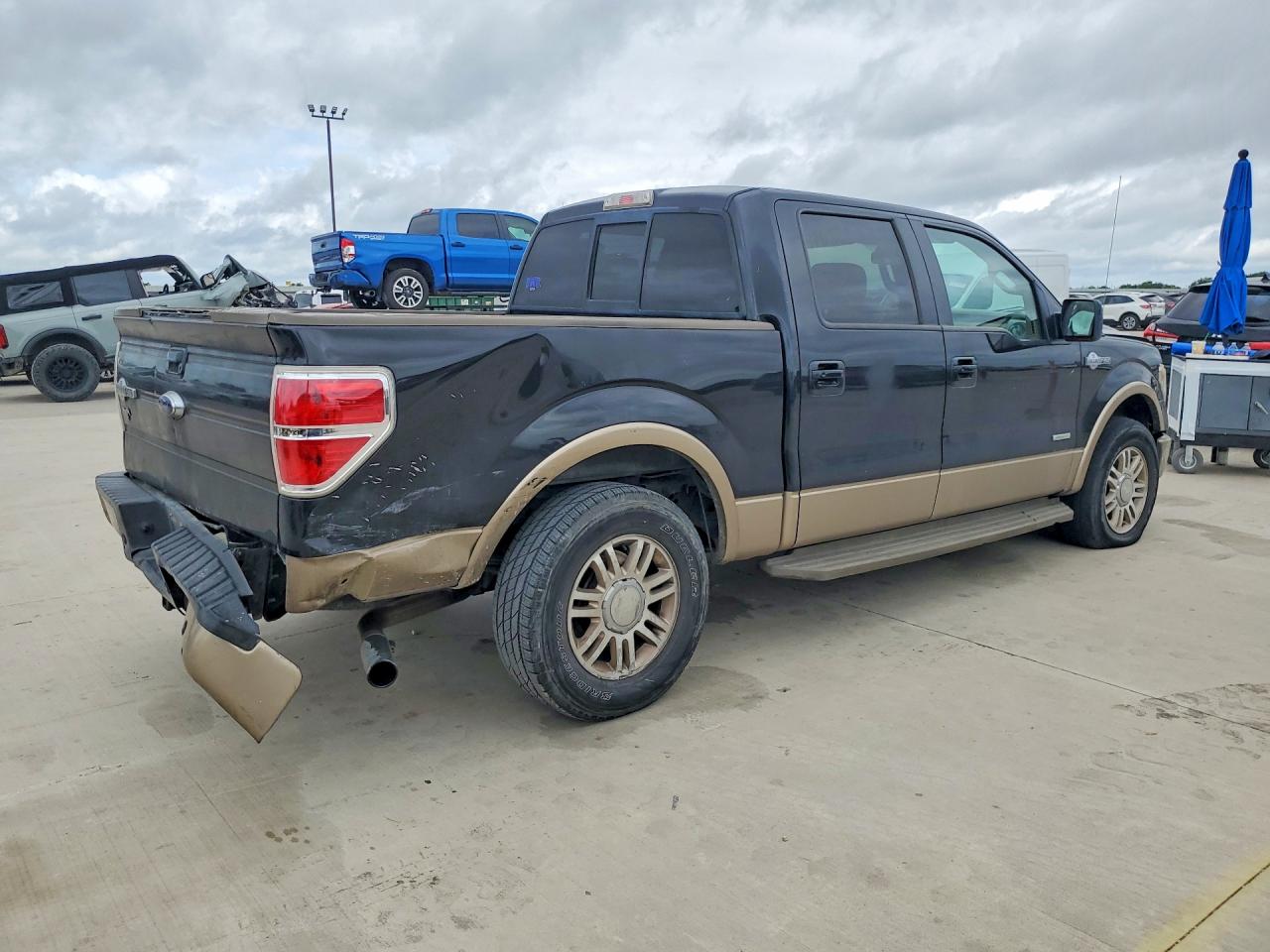 2014 Ford F150 Supercrew Black vin: 1FTFW1CT1EKE06272