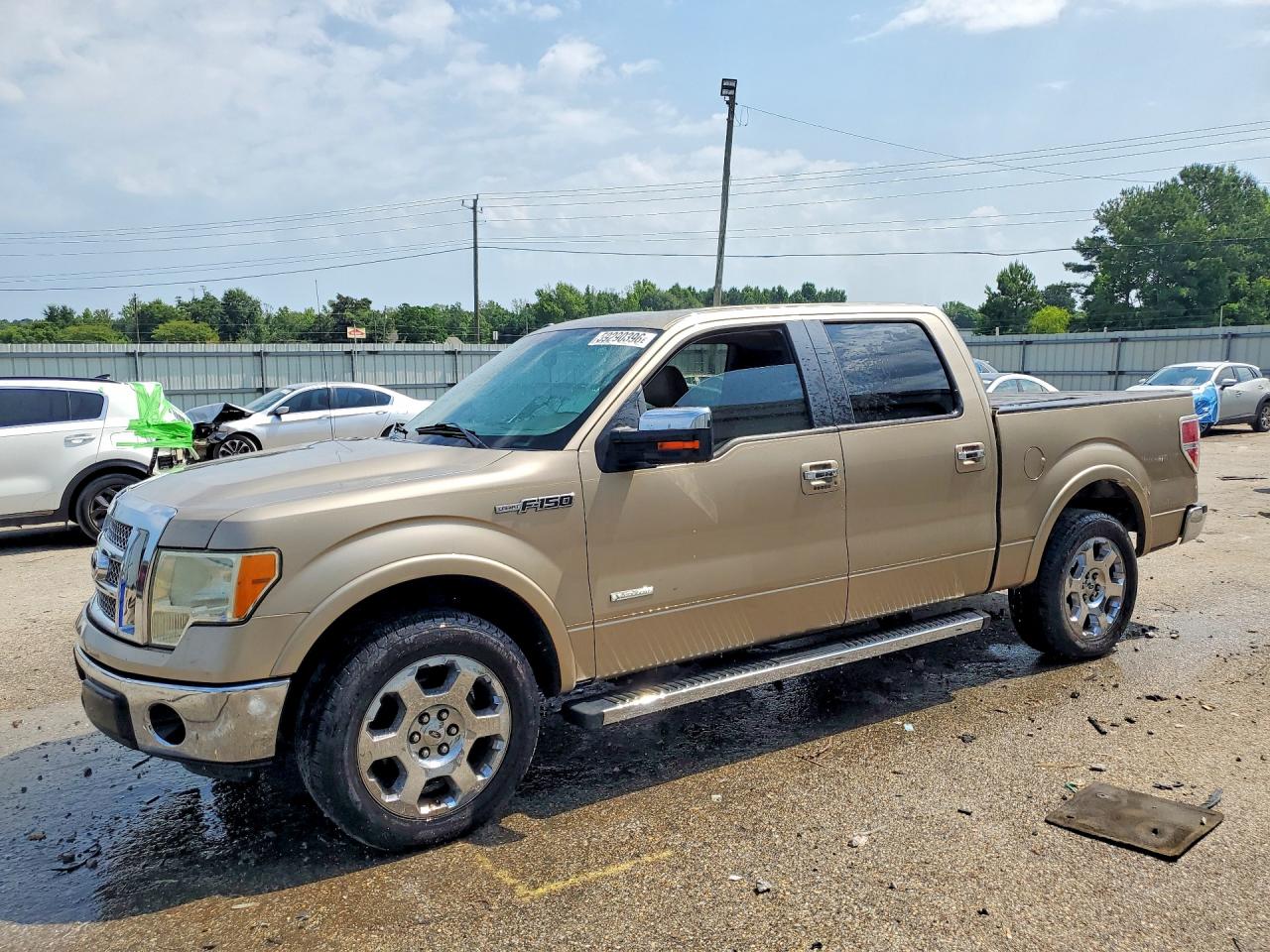 2011 Ford F150 Supercrew Gold vin: 1FTFW1CT2BFB21312