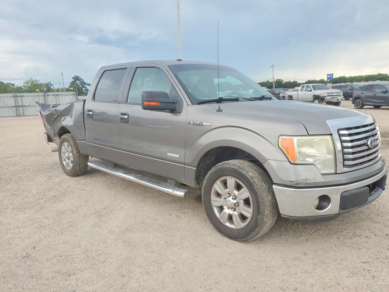 2011 Ford F150 Supercrew Серый vin: 1FTFW1CT2BFC29087