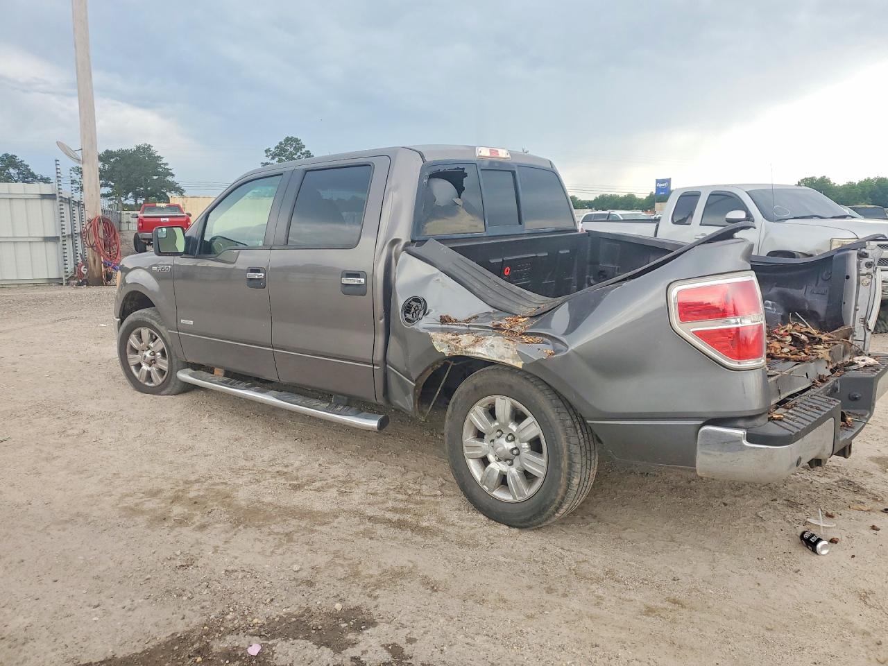 2011 Ford F150 Supercrew Серый vin: 1FTFW1CT2BFC29087