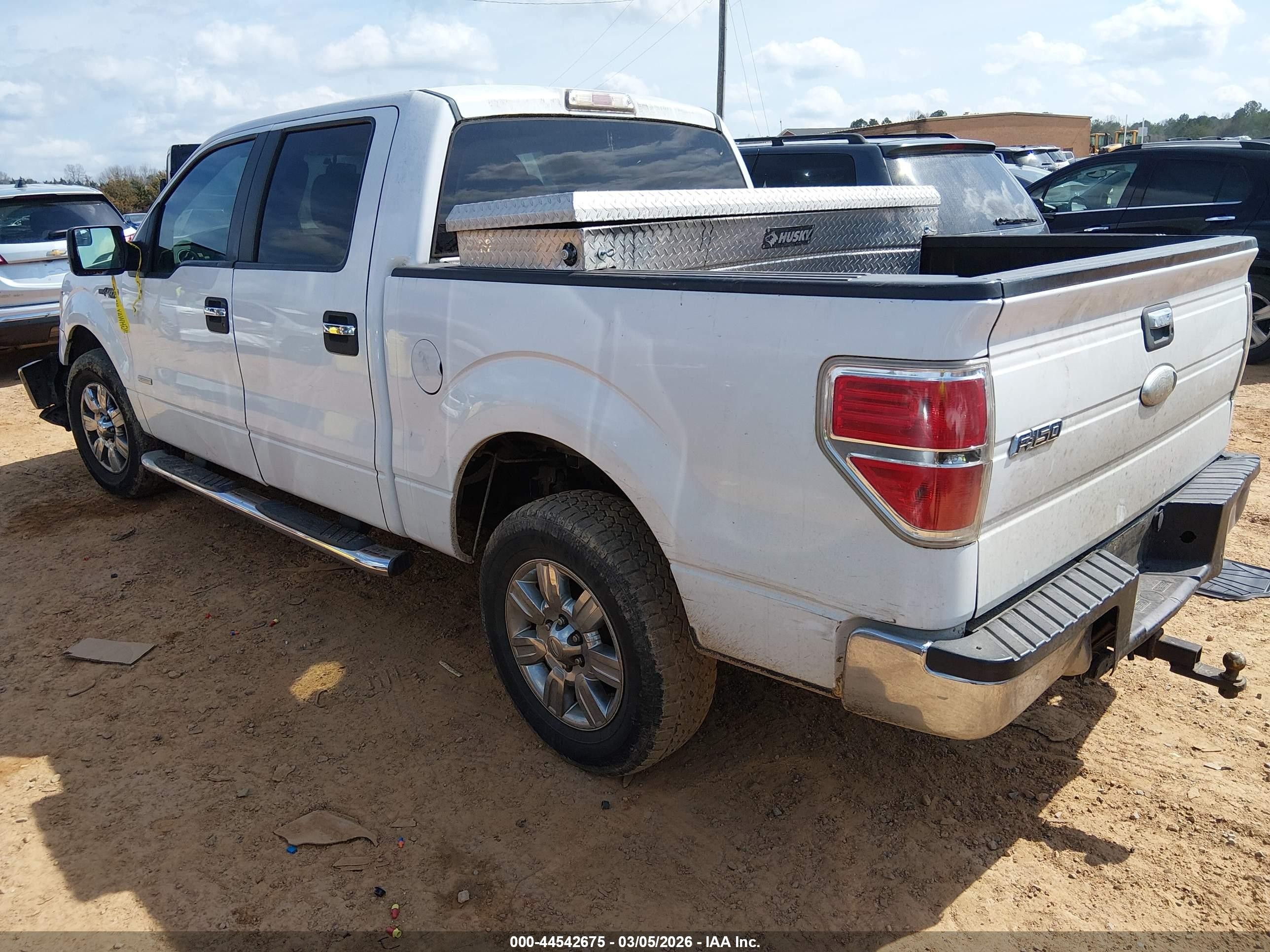 2011 Ford F-150 Xlt White vin: 1FTFW1CT2BFC83540