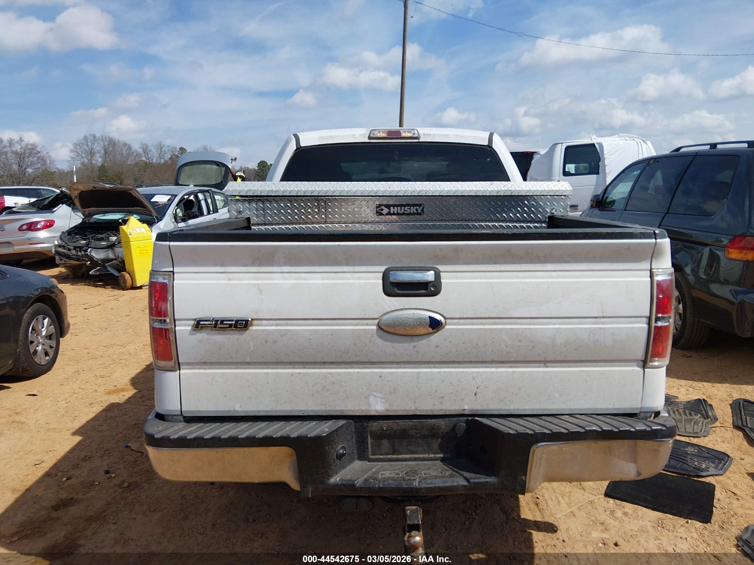 2011 Ford F-150 Xlt White vin: 1FTFW1CT2BFC83540