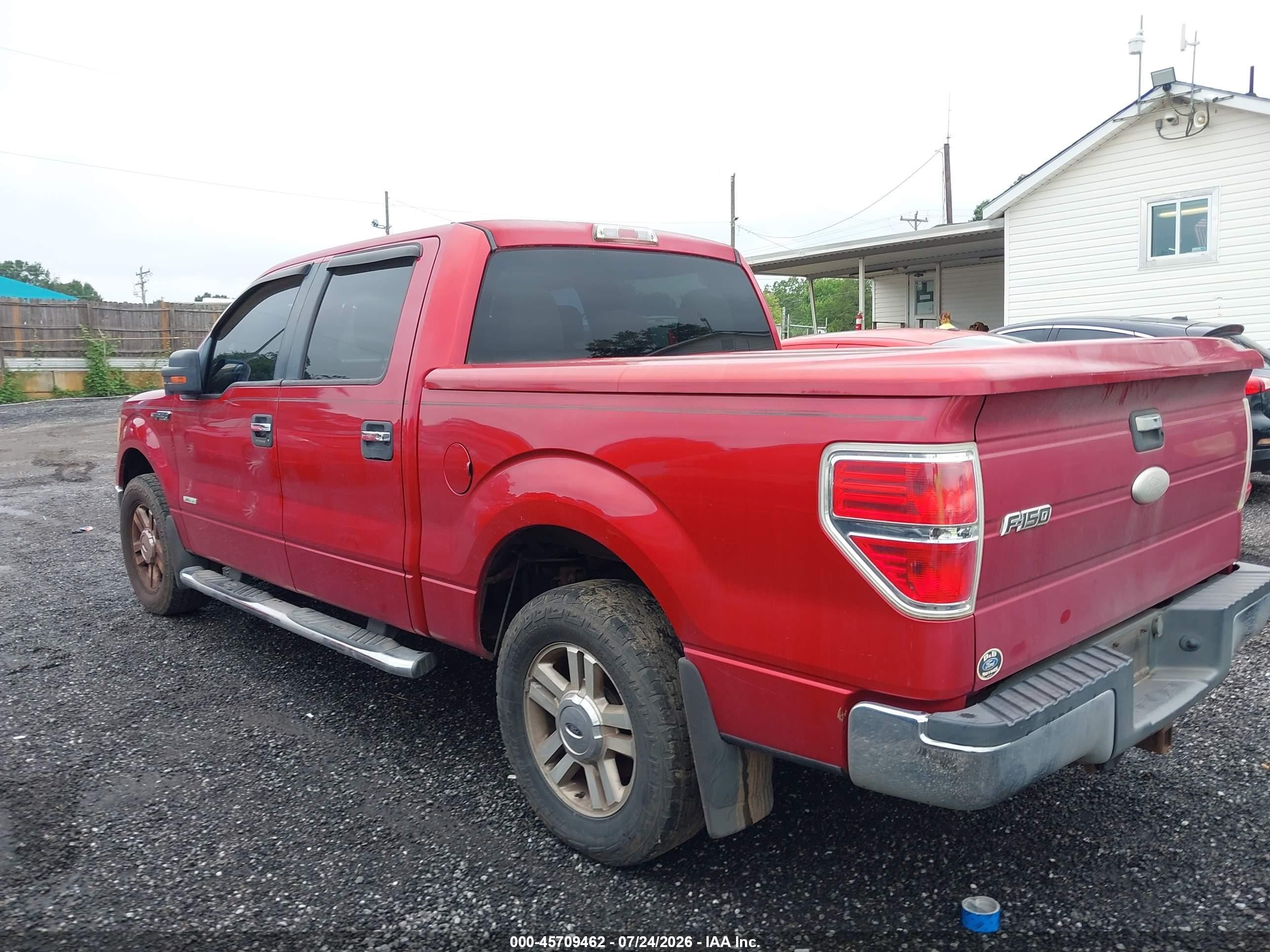 2012 Ford F-150 Xlt Red vin: 1FTFW1CT2CFA33944