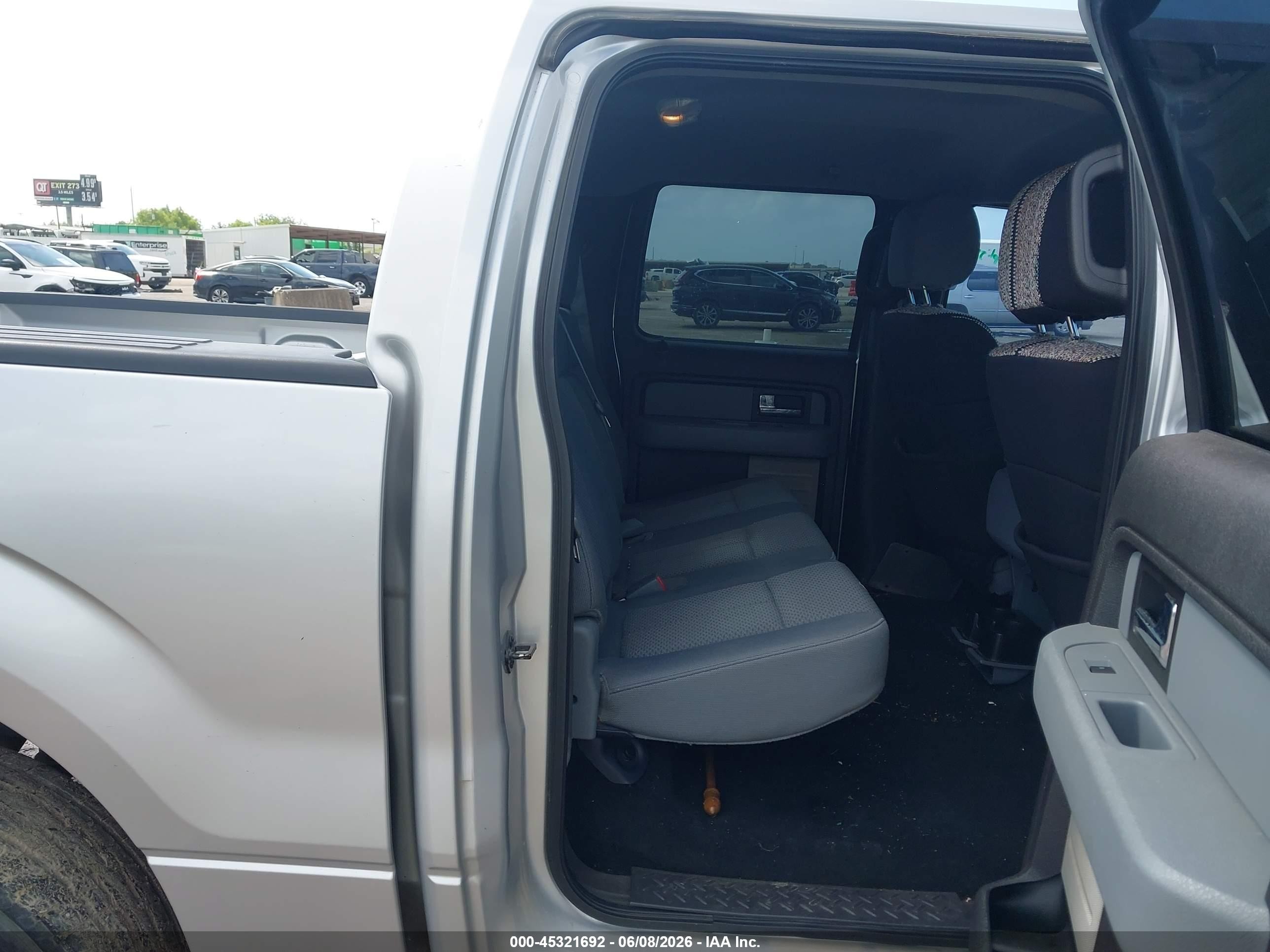 2012 Ford F-150 Xlt Silver vin: 1FTFW1CT2CFA57208