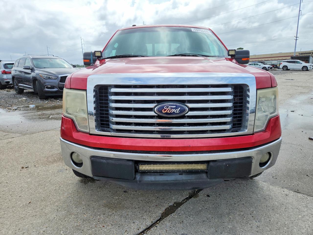 2012 Ford F150 Supercrew Red vin: 1FTFW1CT2CFA94565