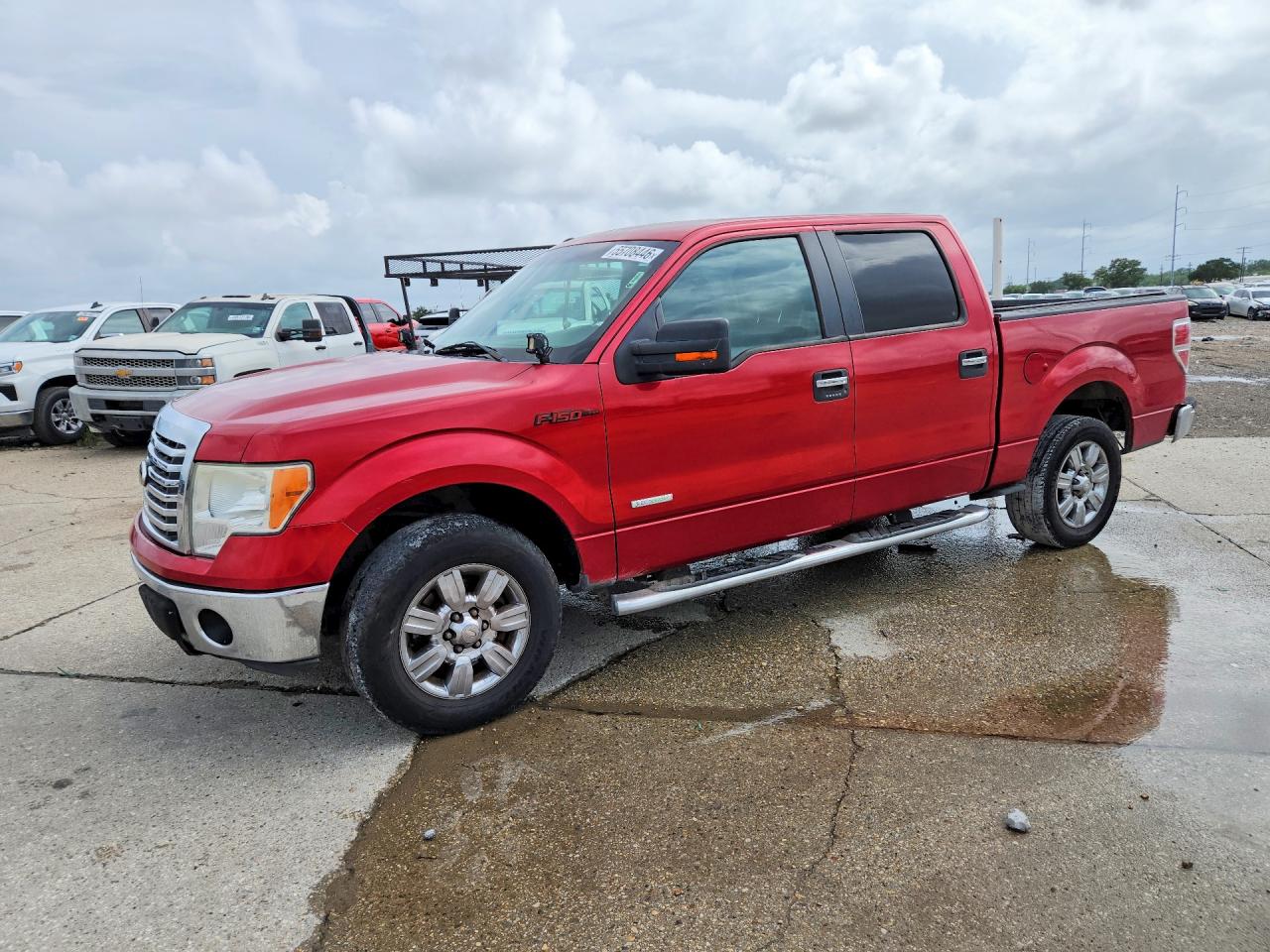2012 Ford F150 Supercrew Red vin: 1FTFW1CT2CFA94565