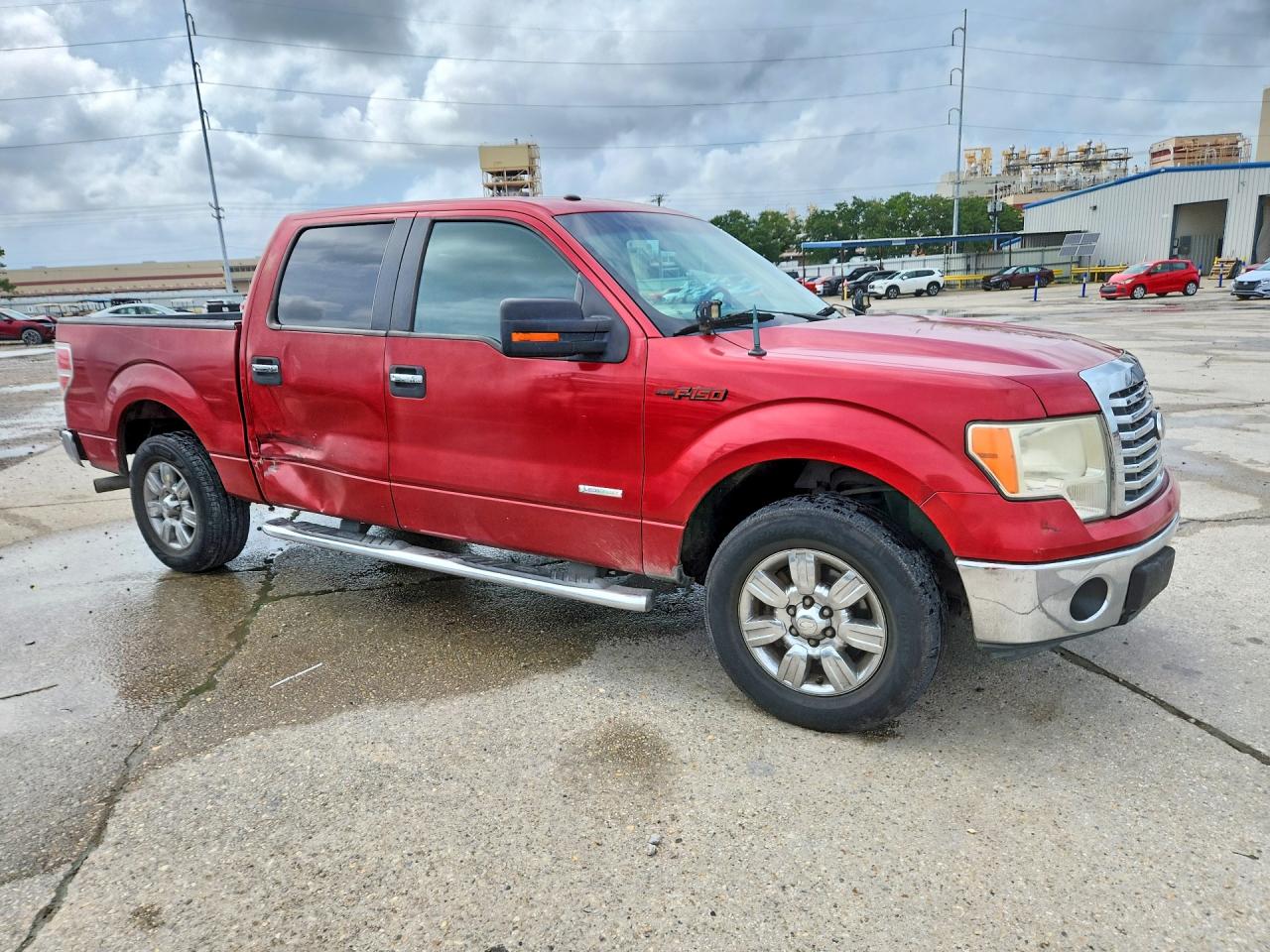 2012 Ford F150 Supercrew Red vin: 1FTFW1CT2CFA94565