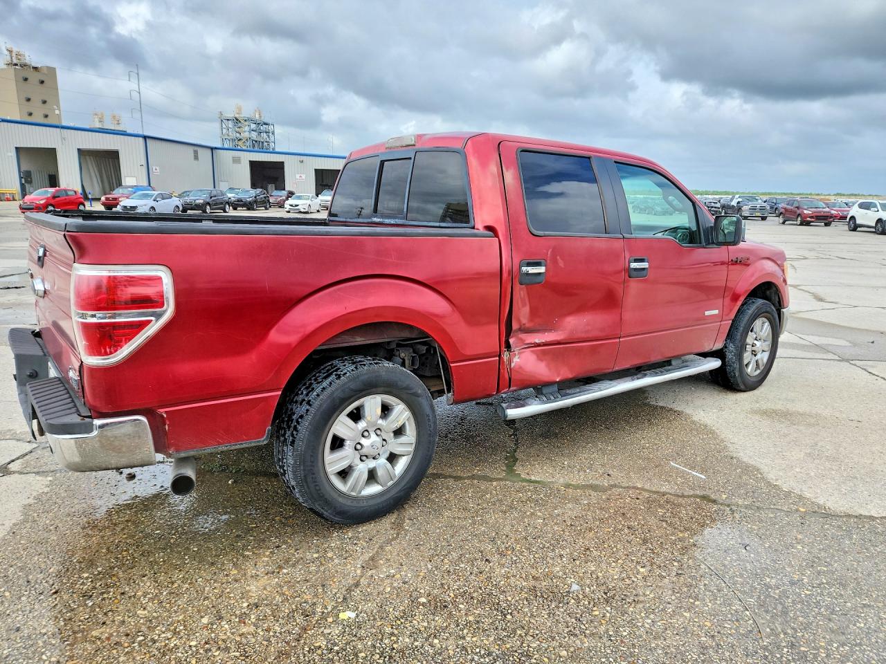 2012 Ford F150 Supercrew Red vin: 1FTFW1CT2CFA94565
