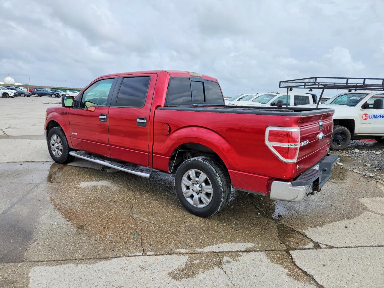 2012 Ford F150 Supercrew Red vin: 1FTFW1CT2CFA94565