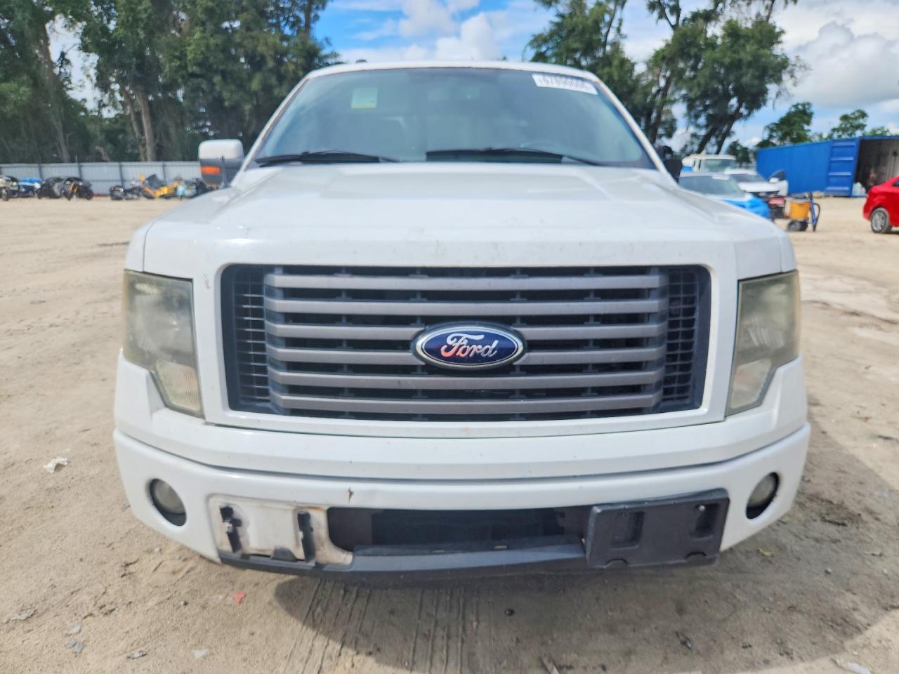 2012 Ford F150 Supercrew White vin: 1FTFW1CT2CFB51489