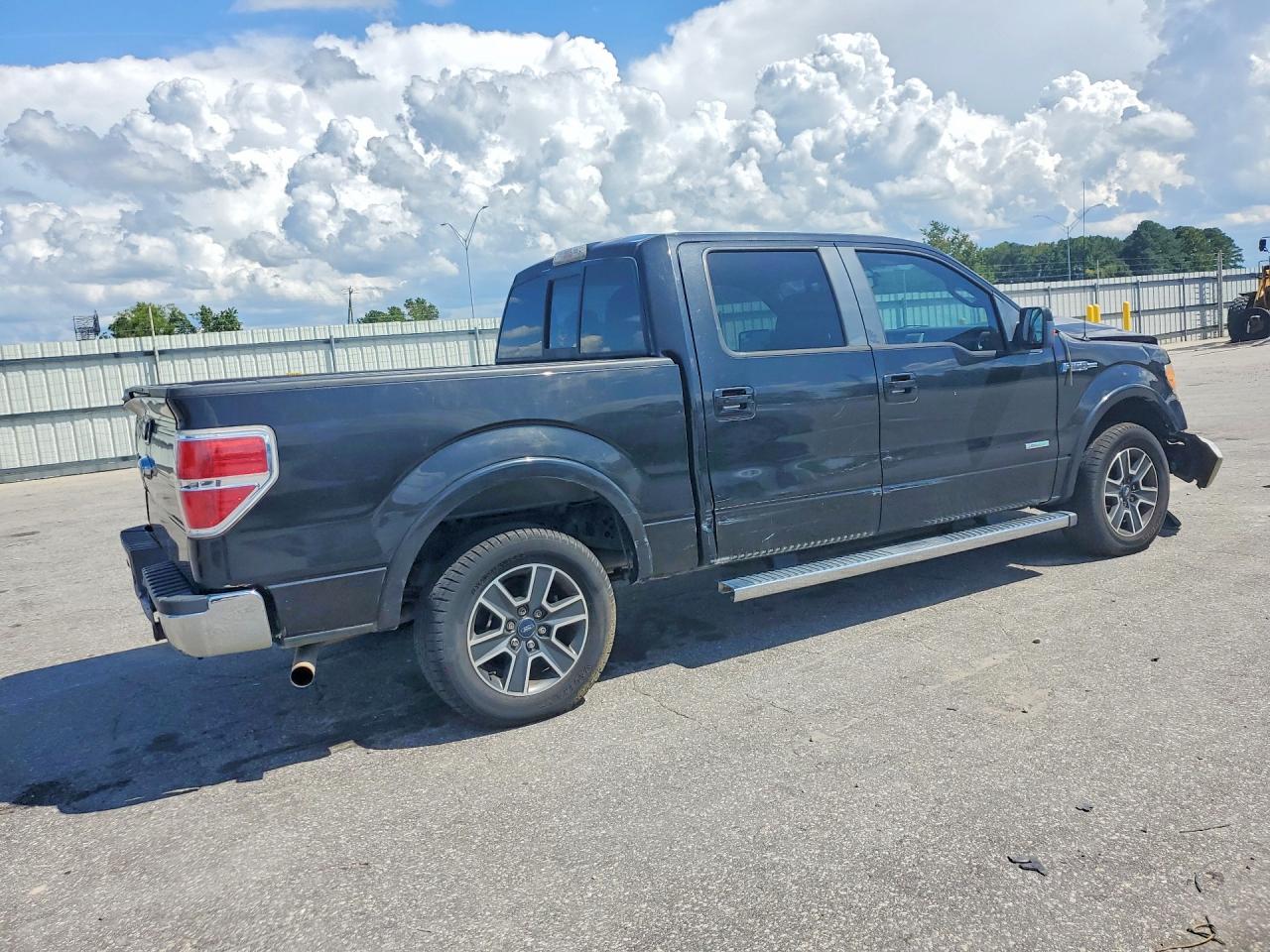 2012 Ford F150 Supercrew Black vin: 1FTFW1CT2CFB61293