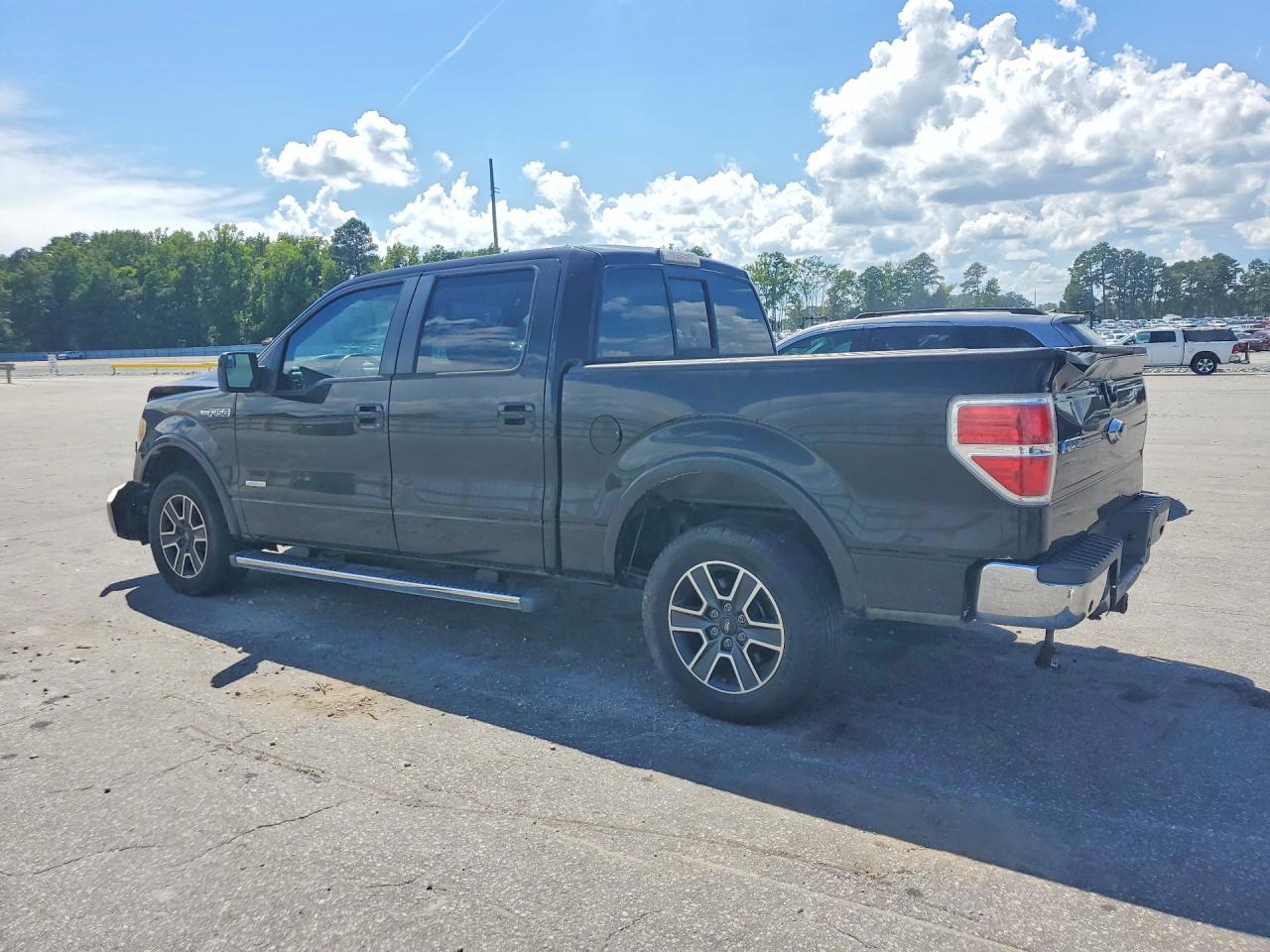 2012 Ford F150 Supercrew Black vin: 1FTFW1CT2CFB61293