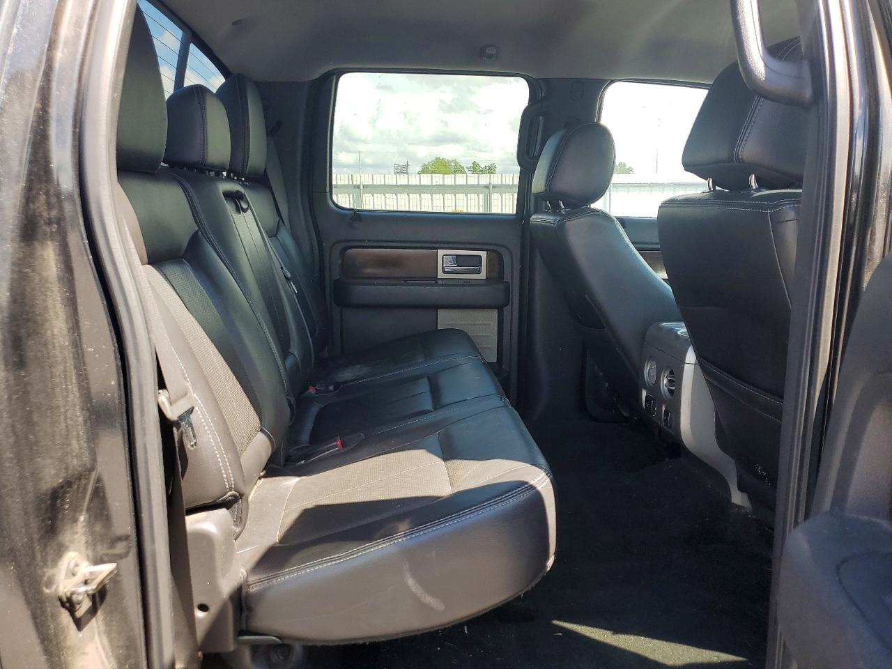 2012 Ford F150 Supercrew Black vin: 1FTFW1CT2CFB61293