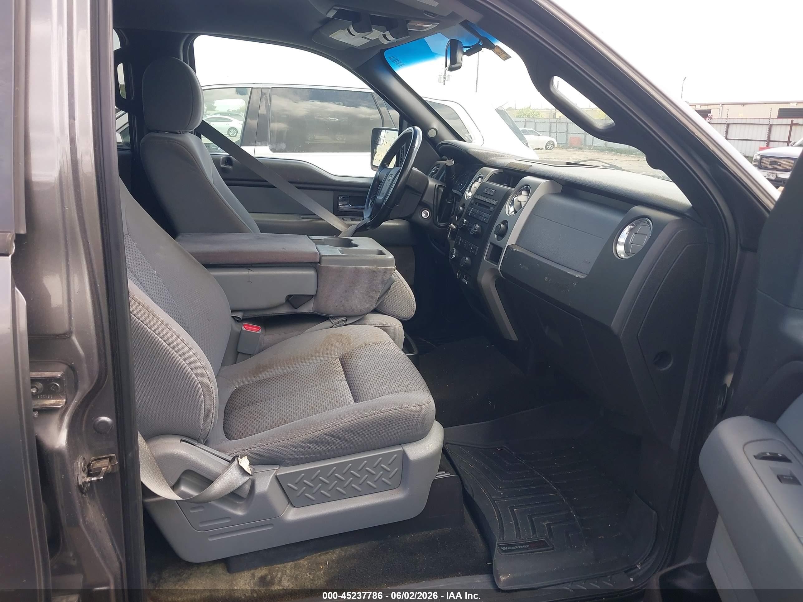2012 Ford F-150 Xlt Gray vin: 1FTFW1CT2CFC94412