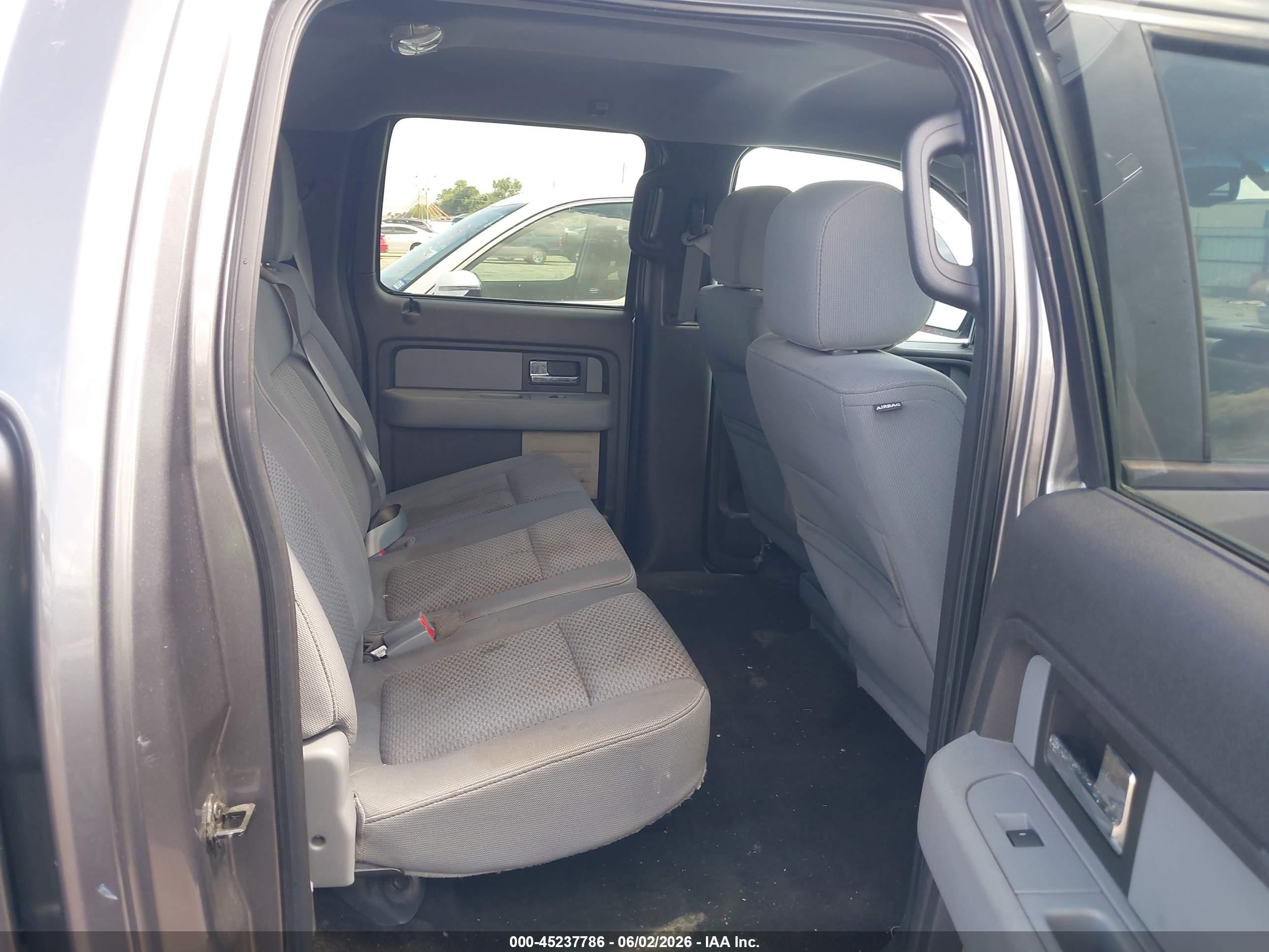 2012 Ford F-150 Xlt Gray vin: 1FTFW1CT2CFC94412