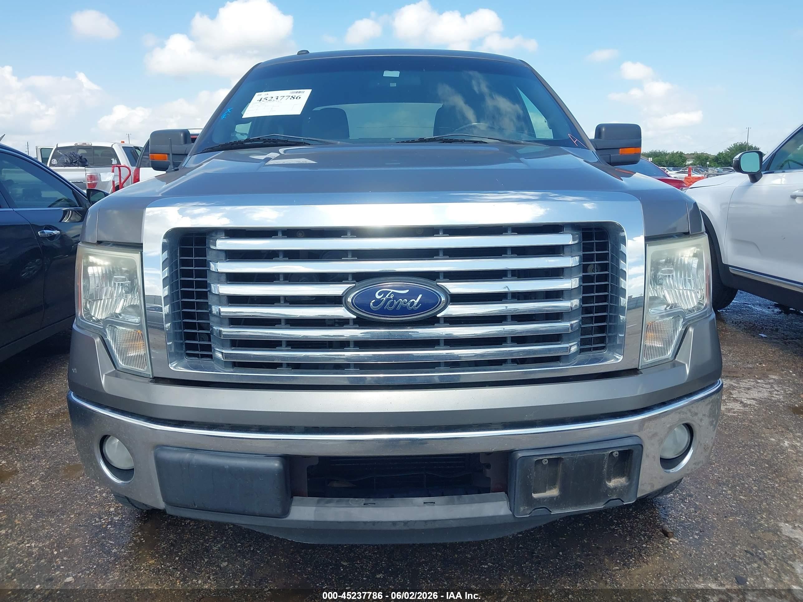 2012 Ford F-150 Xlt Gray vin: 1FTFW1CT2CFC94412