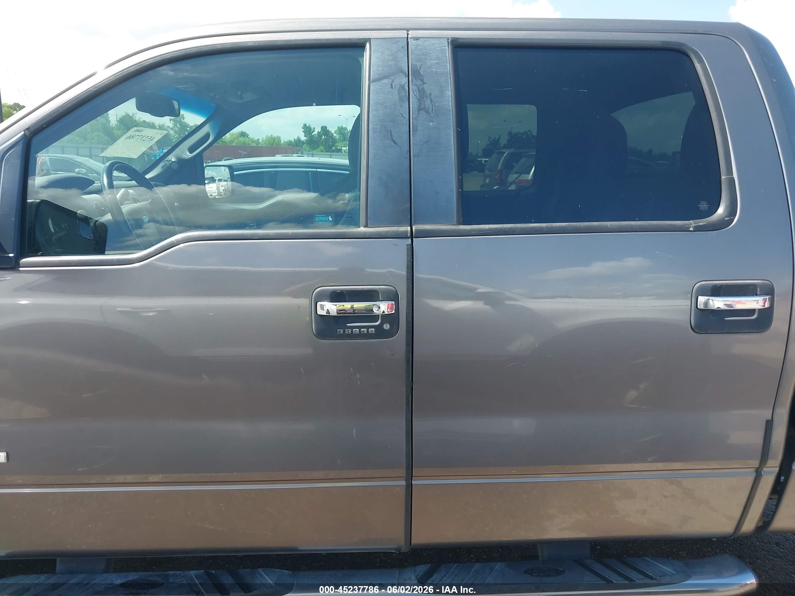 2012 Ford F-150 Xlt Gray vin: 1FTFW1CT2CFC94412